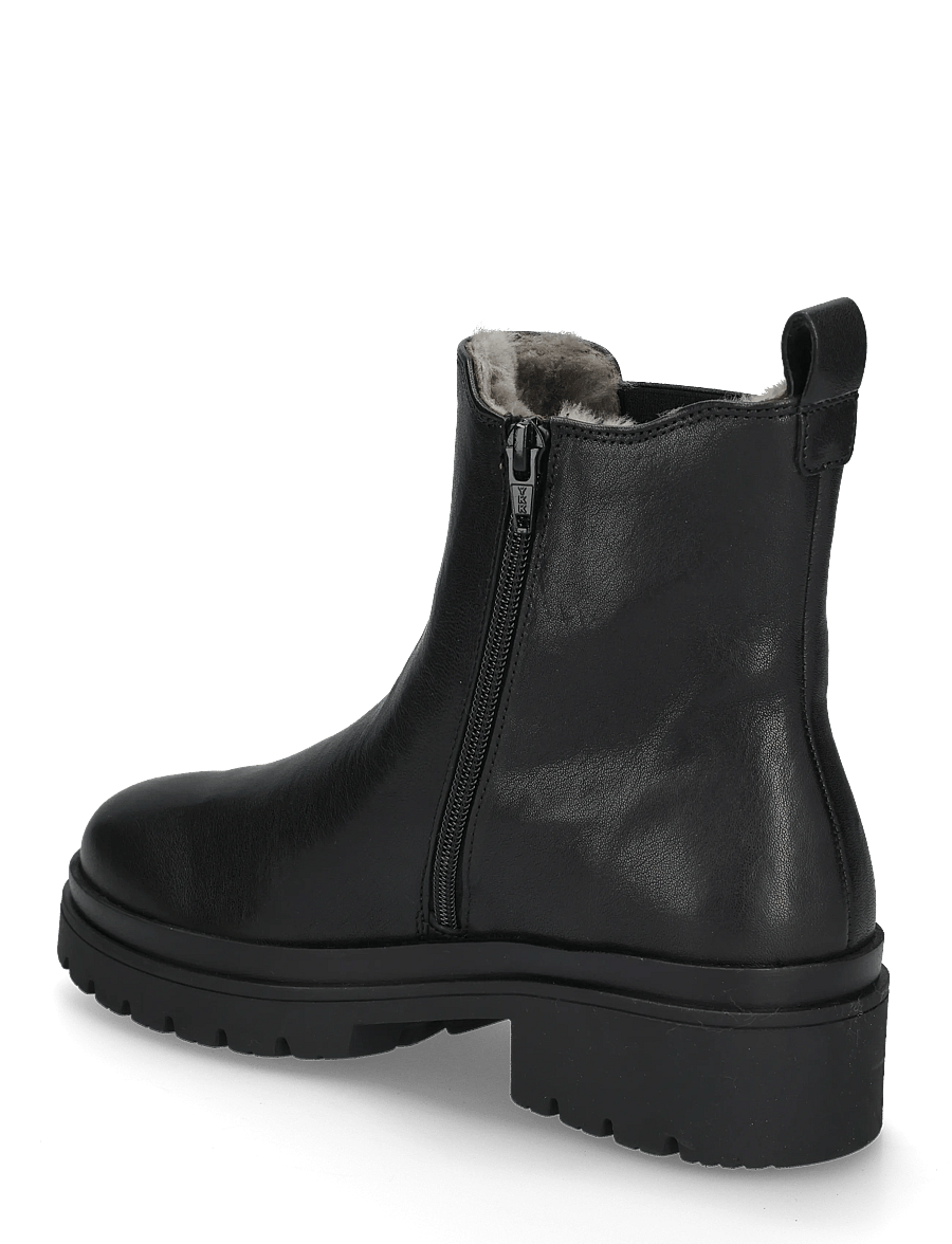 Gabor - Chelsea, warmlining - støvletter - black - 1