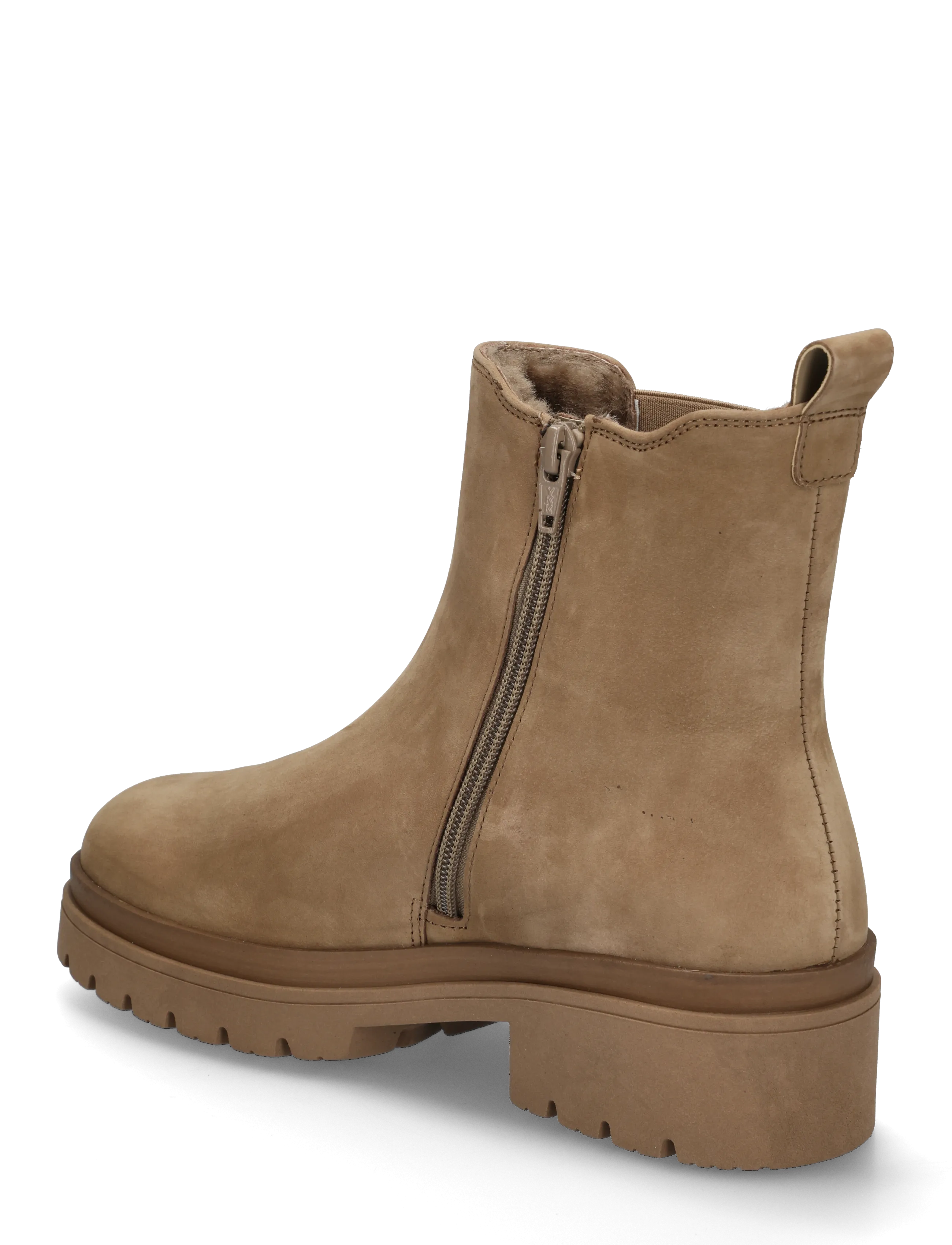 Gabor - Chelsea, warmlining - kontsaga poolsaapad - sand - 1
