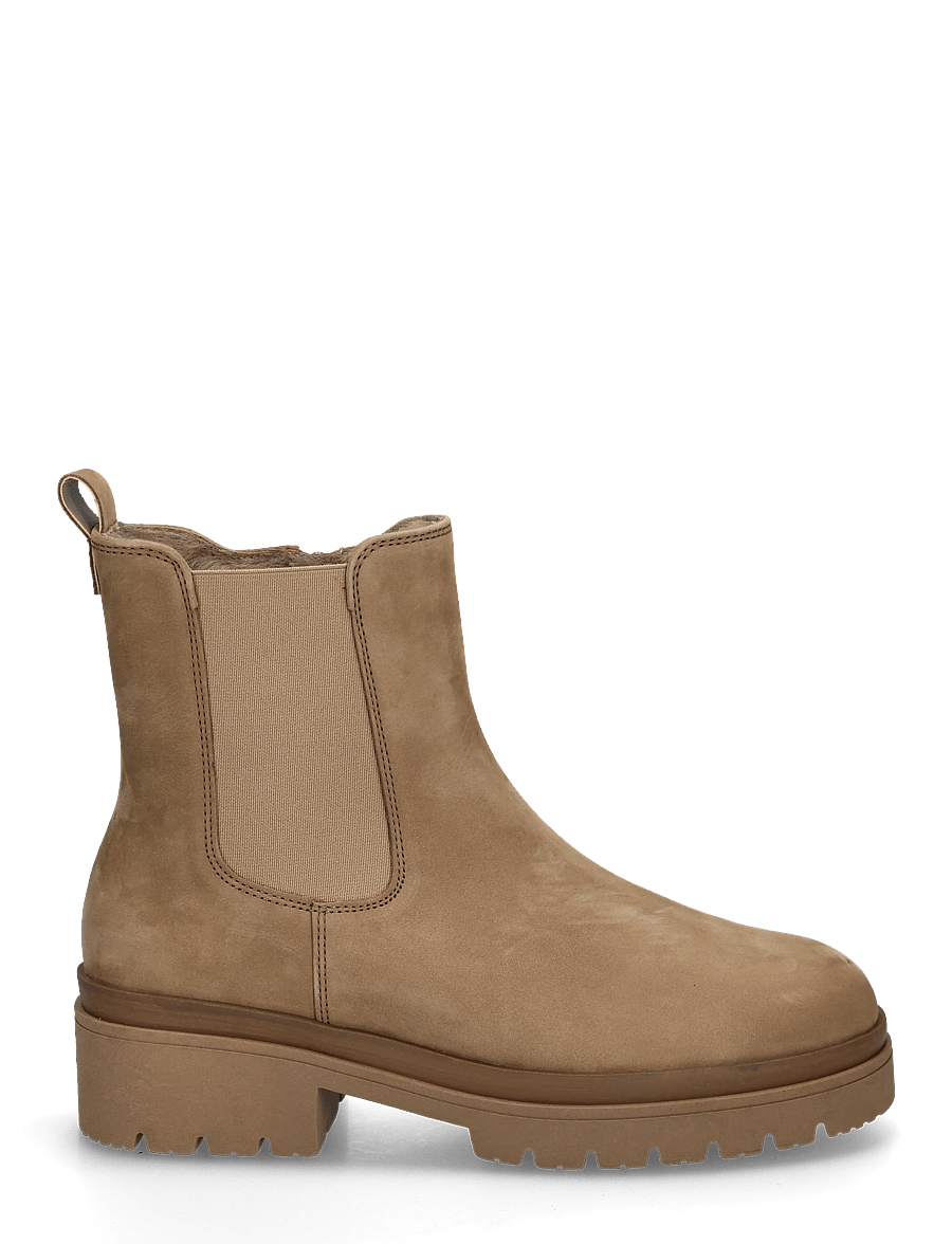 Gabor - Chelsea, warmlining - kontsaga poolsaapad - sand - 2