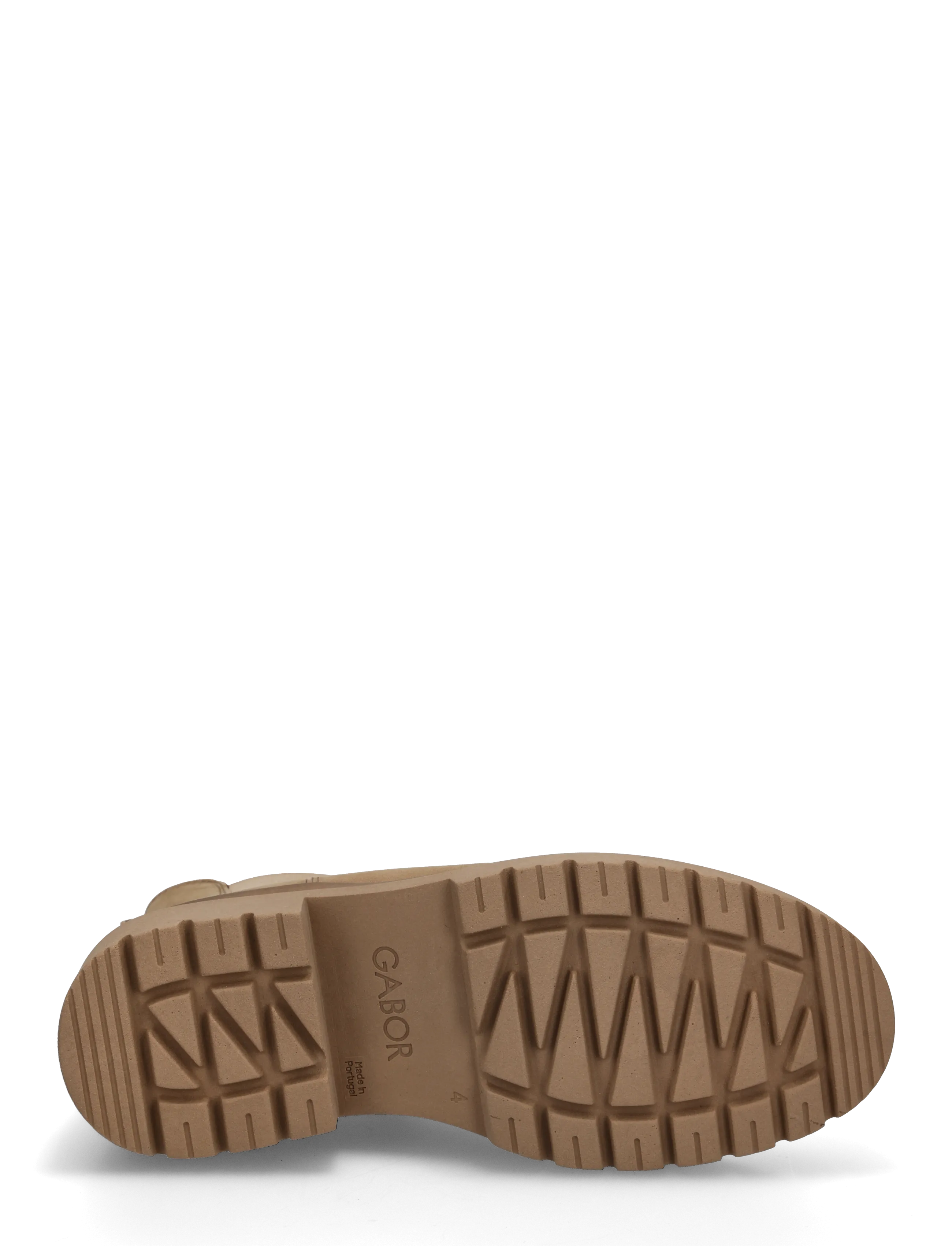 Gabor - Chelsea, warmlining - kontsaga poolsaapad - sand - 4