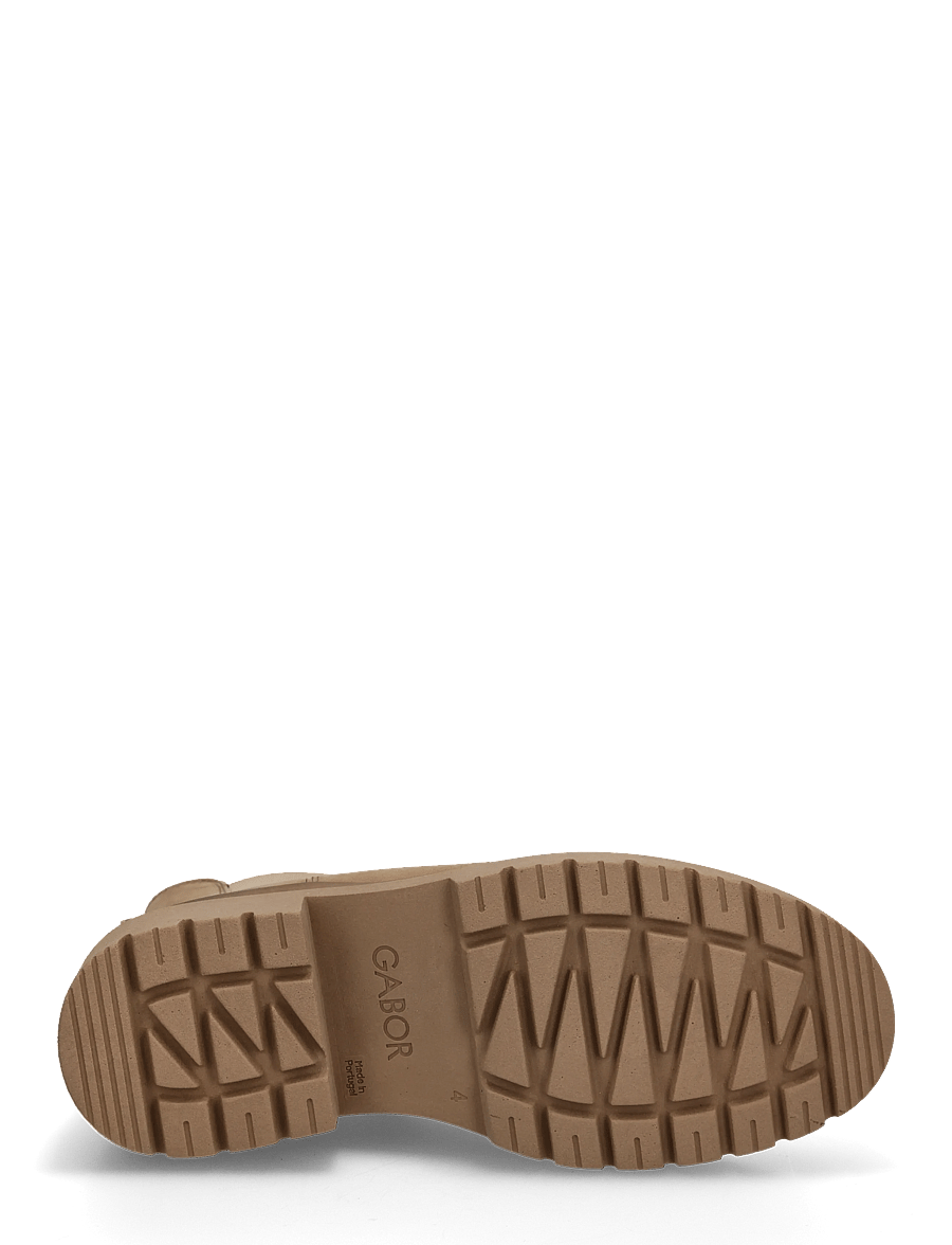 Gabor - Chelsea, warmlining - kontsaga poolsaapad - sand - 4