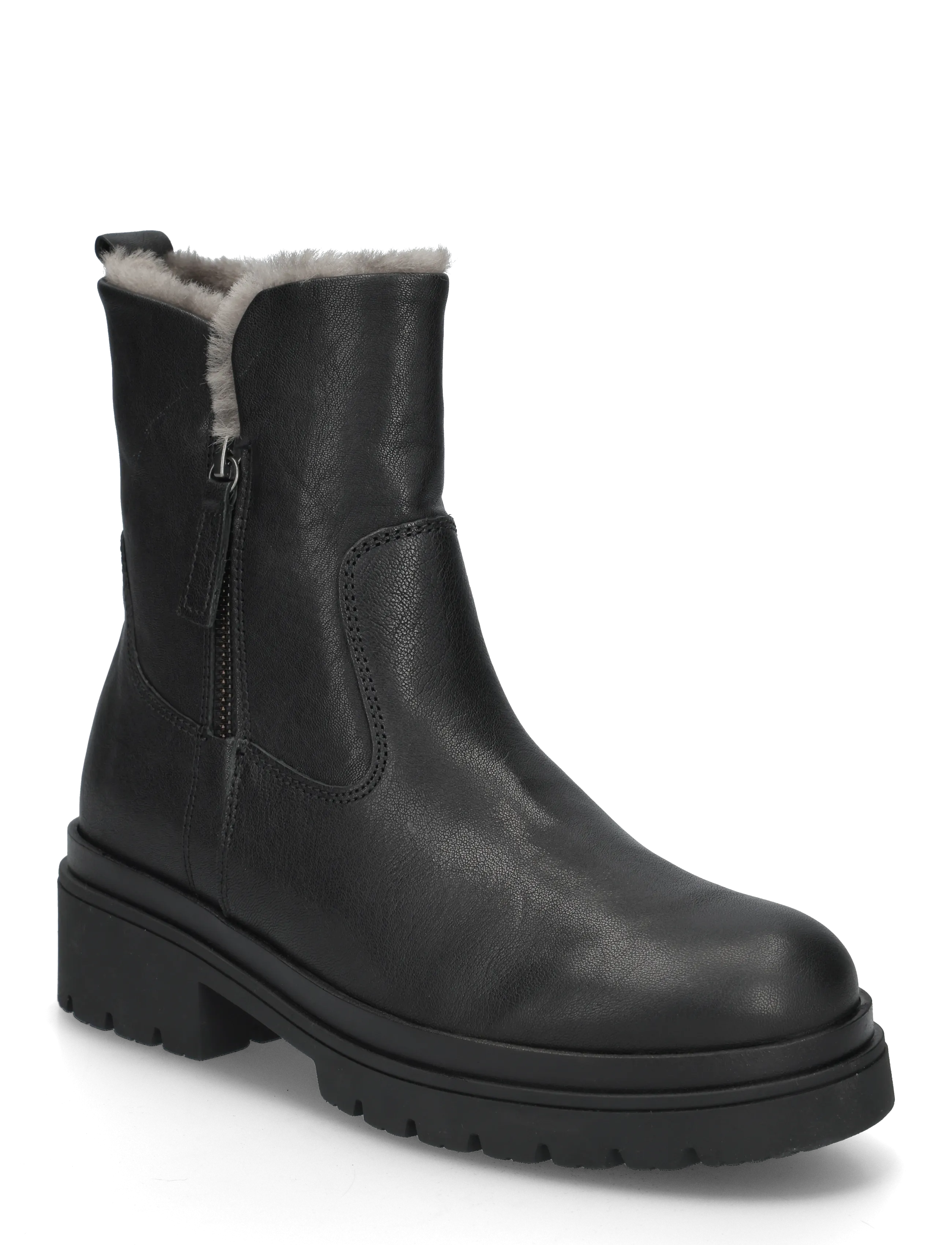 Gabor Ankle boot, warmlining - Winter boots - BLACK / black