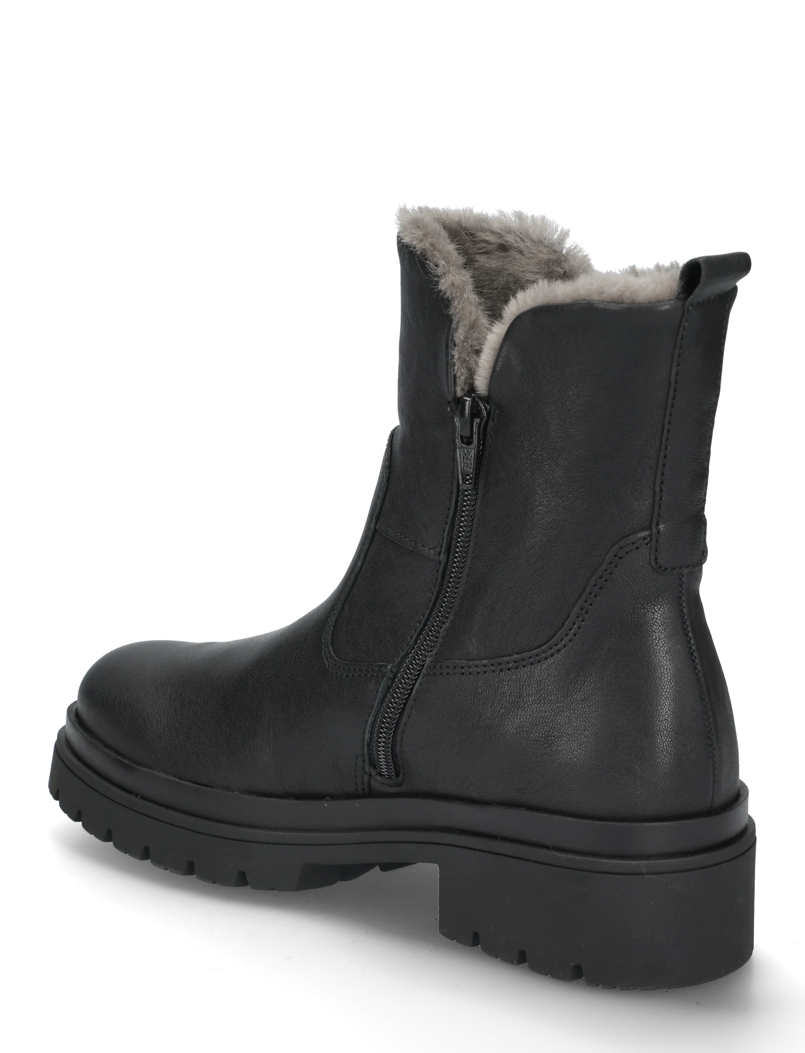Gabor - Ankle boot, warmlining - heeled ankle boots - black - 1