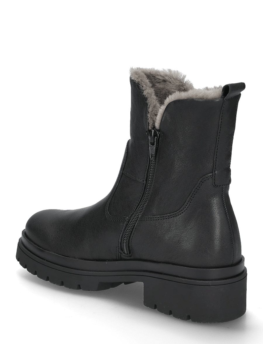 Gabor - Ankle boot, warmlining - stiefeletten mit absatz - black - 1