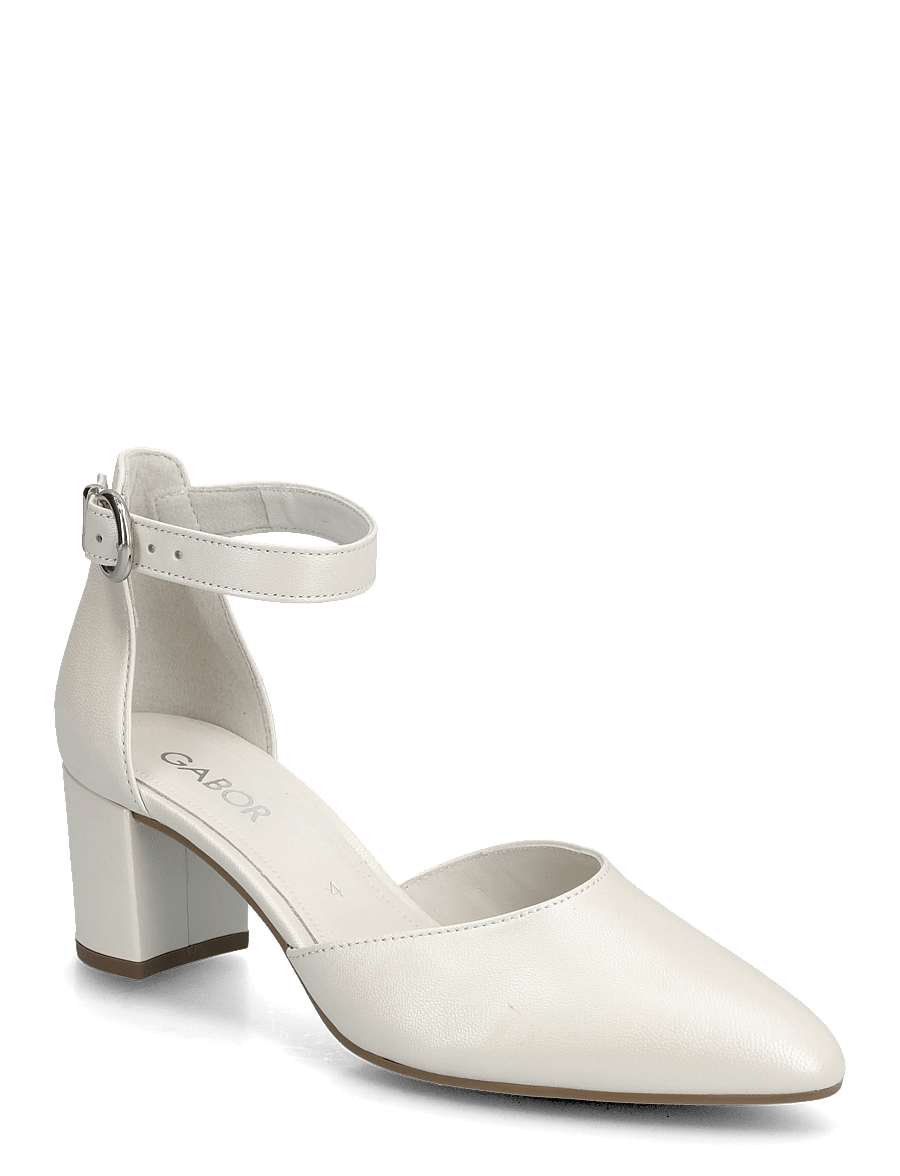 Gabor - Ankle-strap pumps - pumps - pearl white - 0