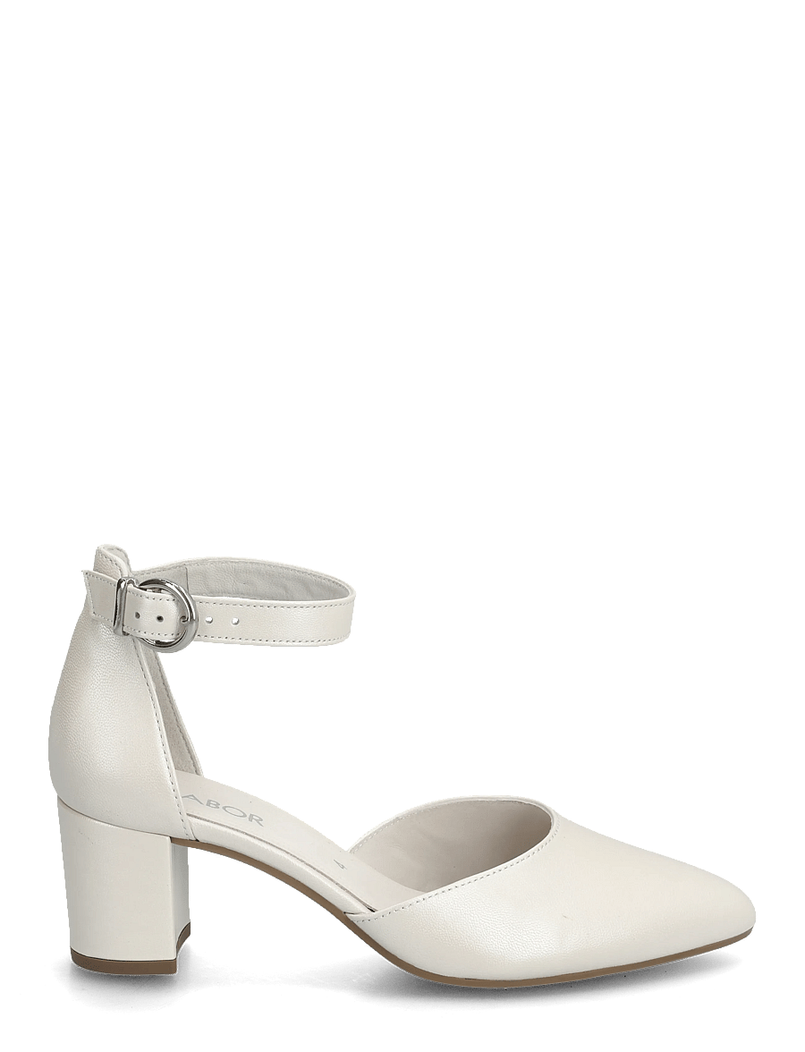 Gabor - Ankle-strap pumps - pumps - pearl white - 1