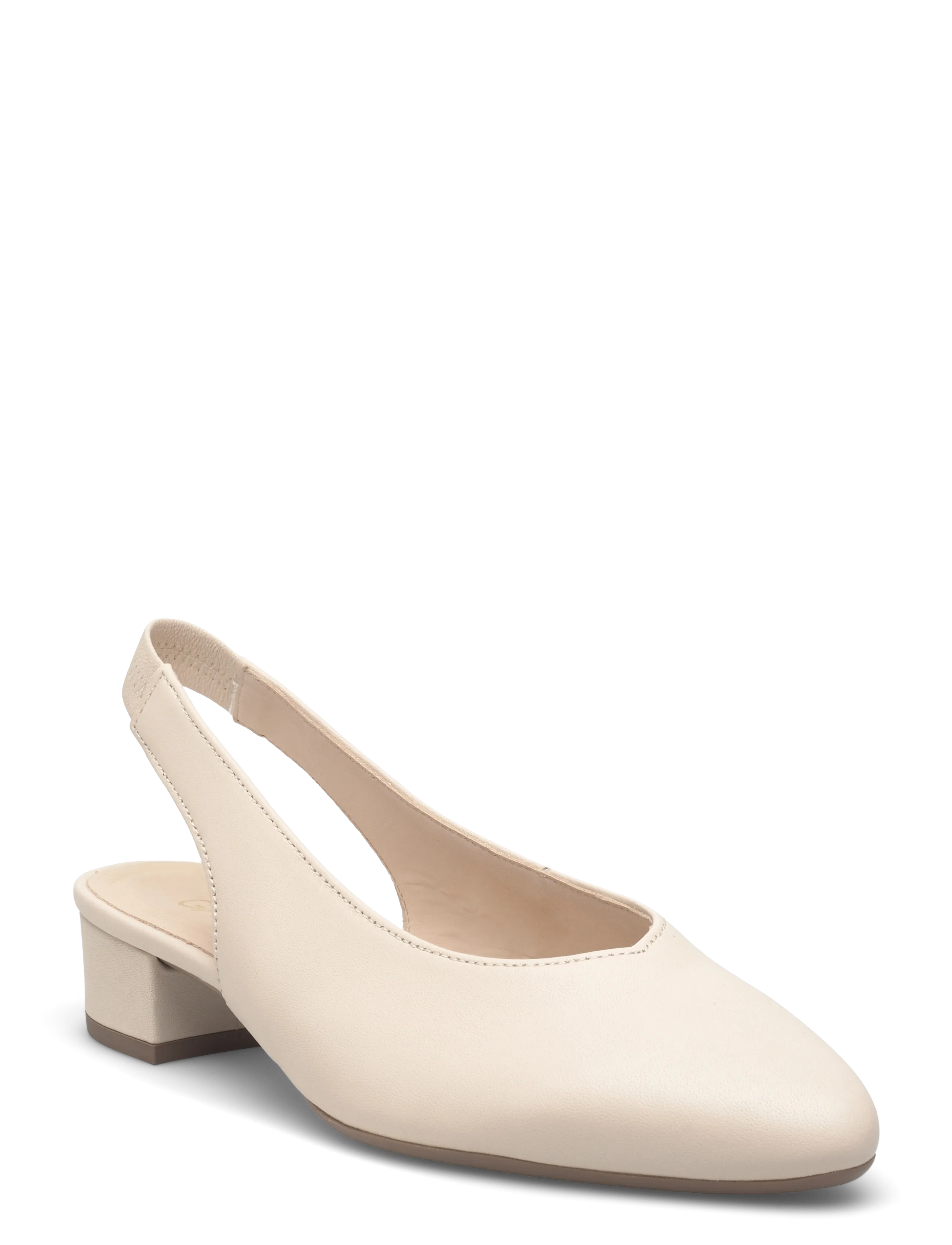 Slingback - CREAM WHITE