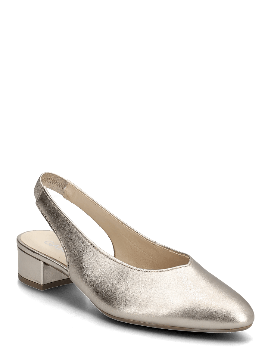 Gabor - Slingback - heeled slingbacks - soft gold - 0