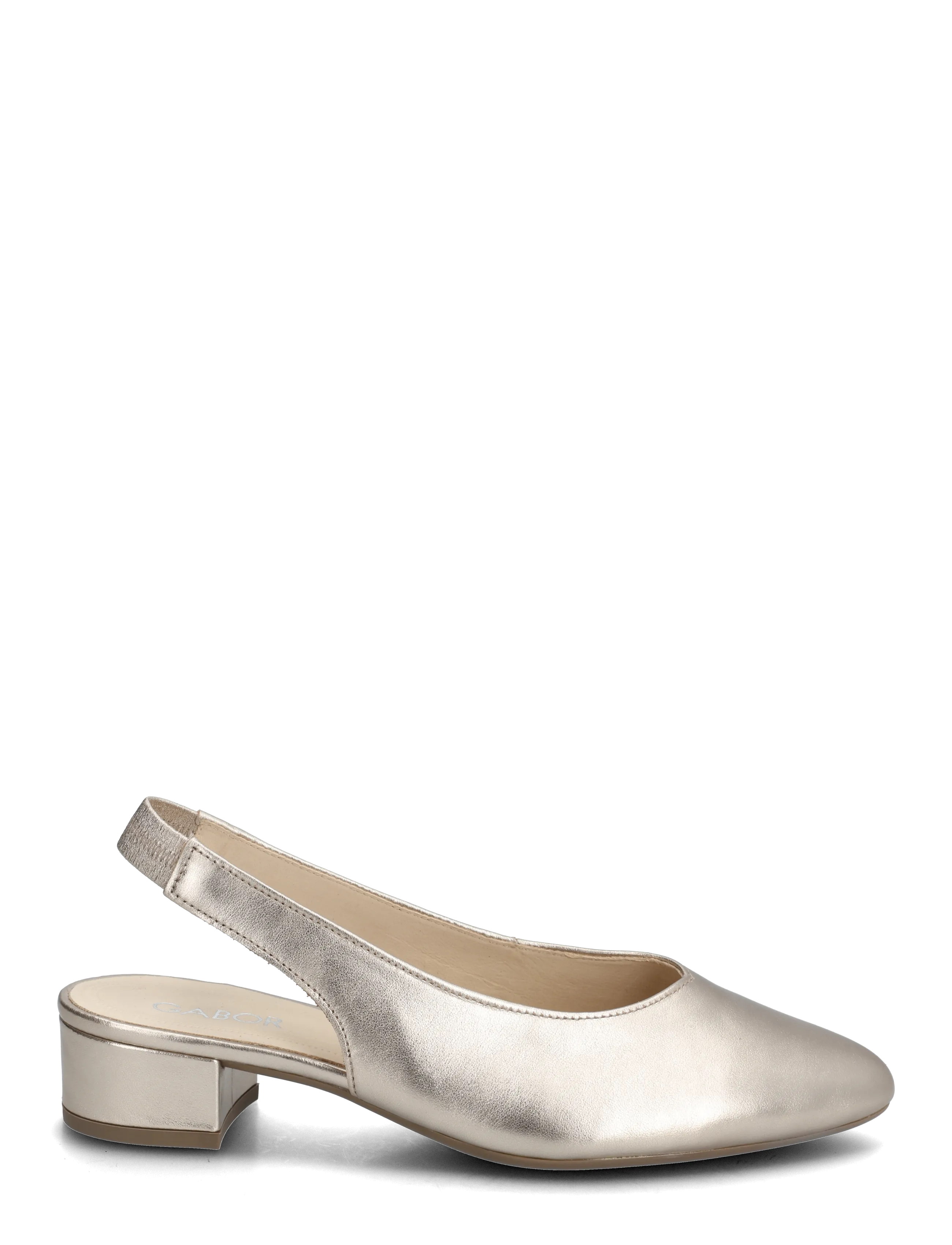 Gabor - Slingback - heeled slingbacks - soft gold - 1