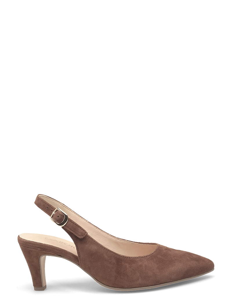 Gabor - Slingback - slingbacks mit absatz - brown - 1