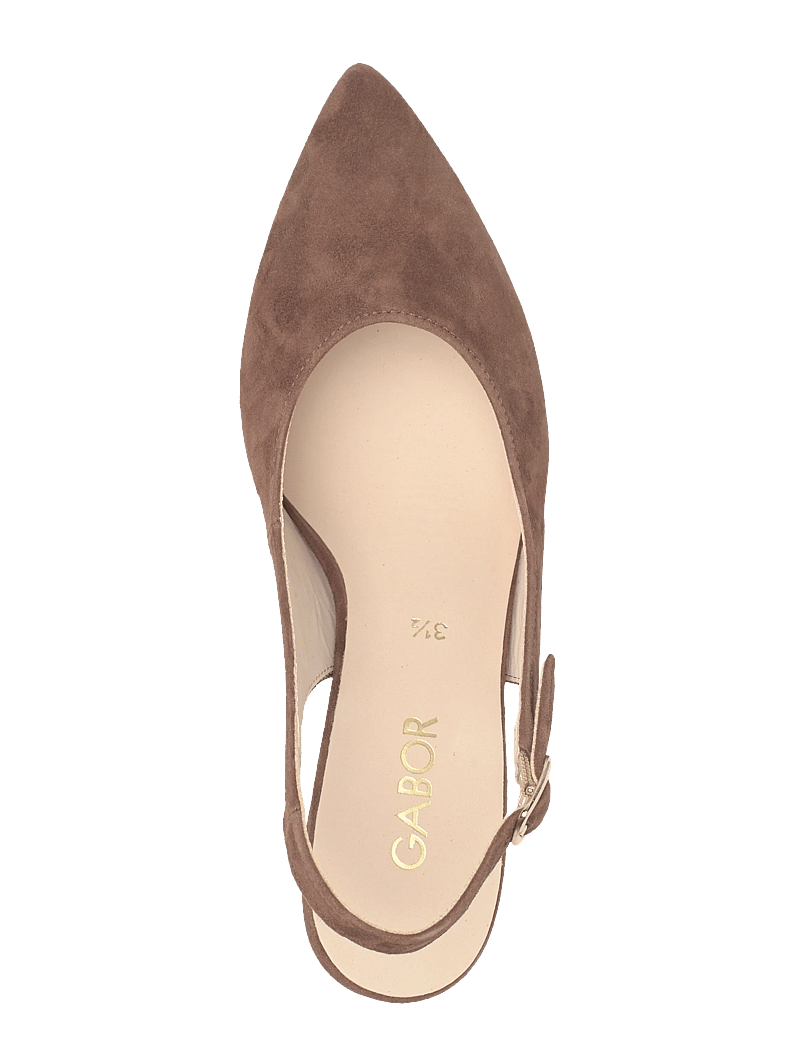Gabor - Slingback - slingbacks mit absatz - brown - 3