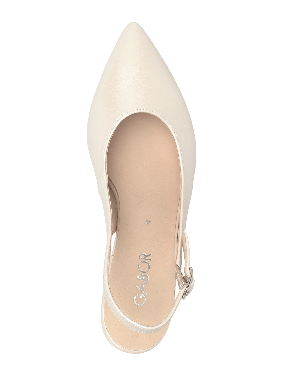 Gabor - Slingback - slingbacks mit absatz - off white - 3
