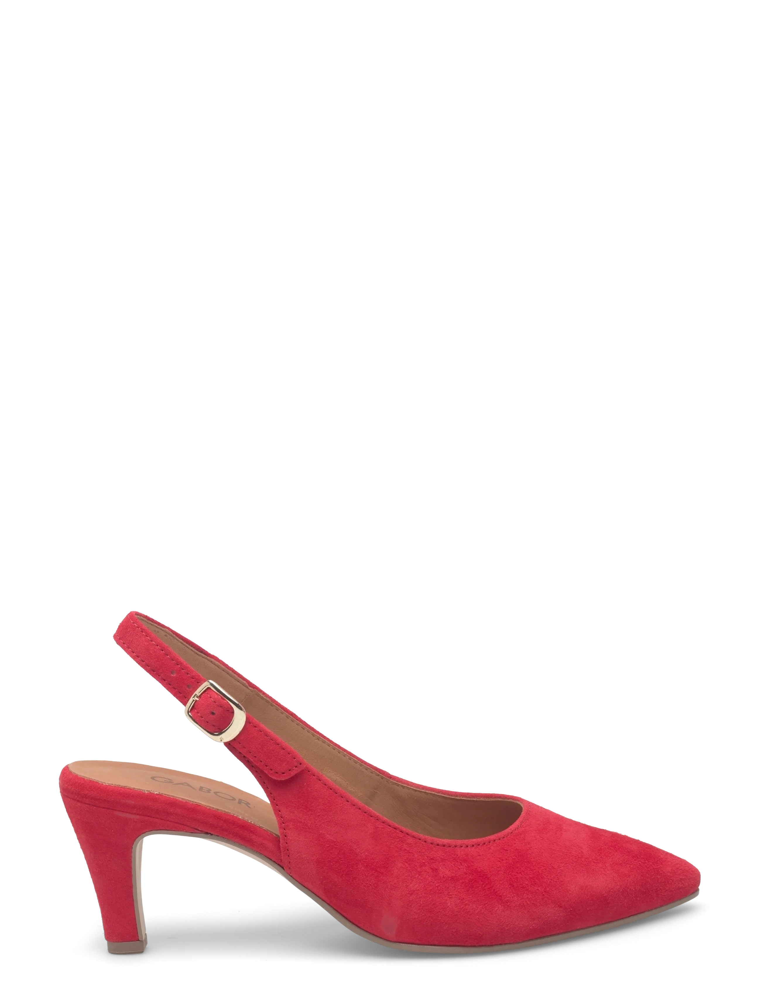 Gabor - Slingback - heeled slingbacks - red - 1