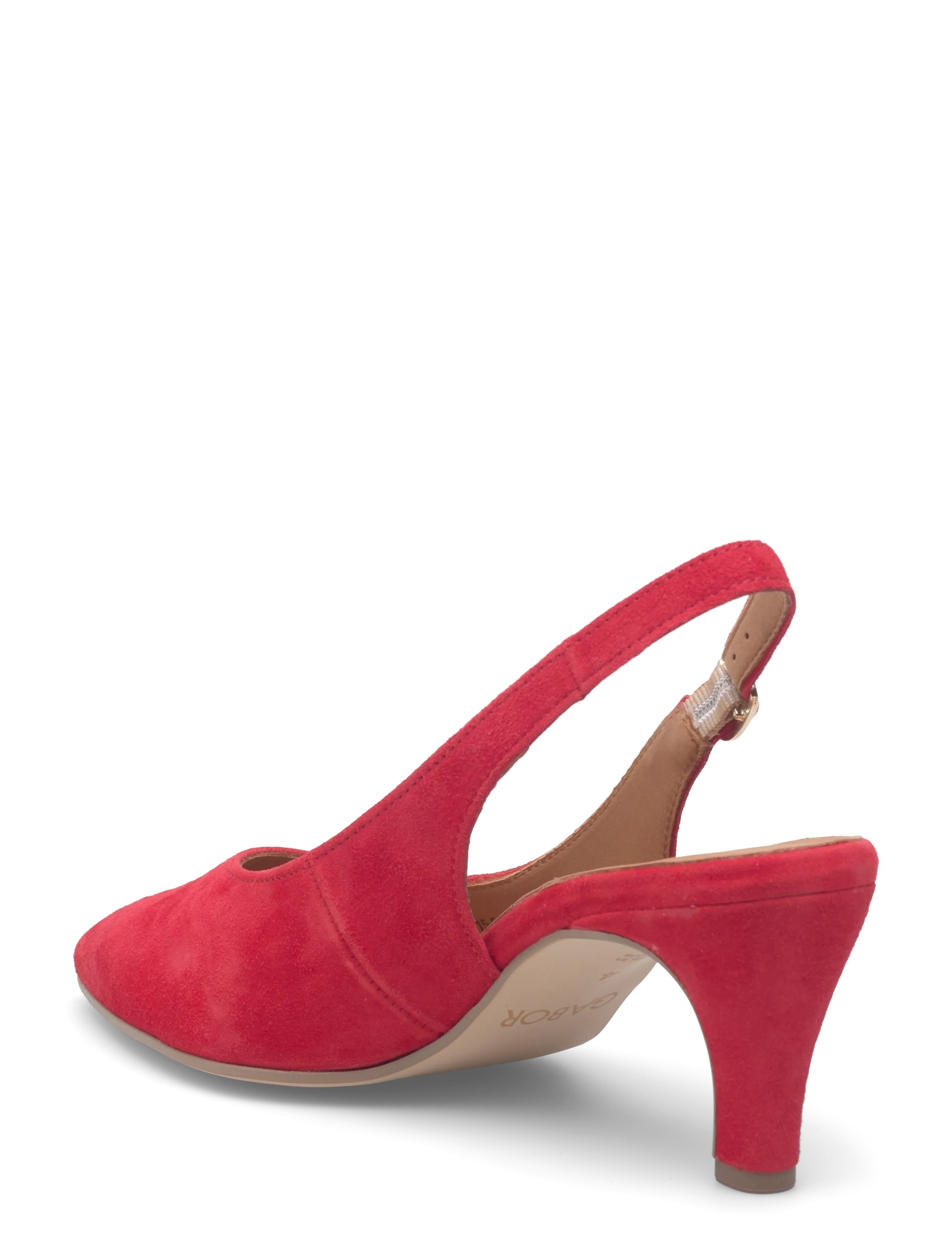 Gabor - Slingback - heeled slingbacks - red - 2