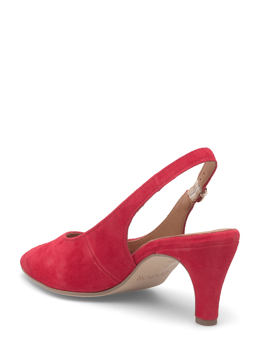 Gabor - Slingback - slingbacks mit absatz - red - 2