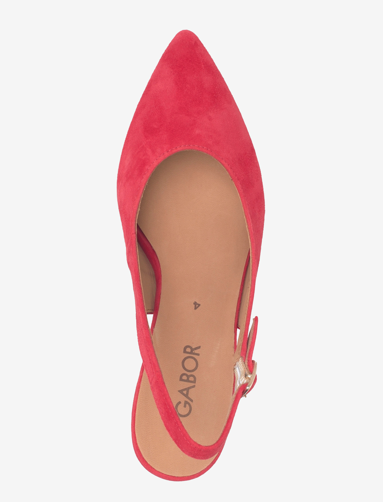 Gabor - Slingback - heeled slingbacks - red - 3
