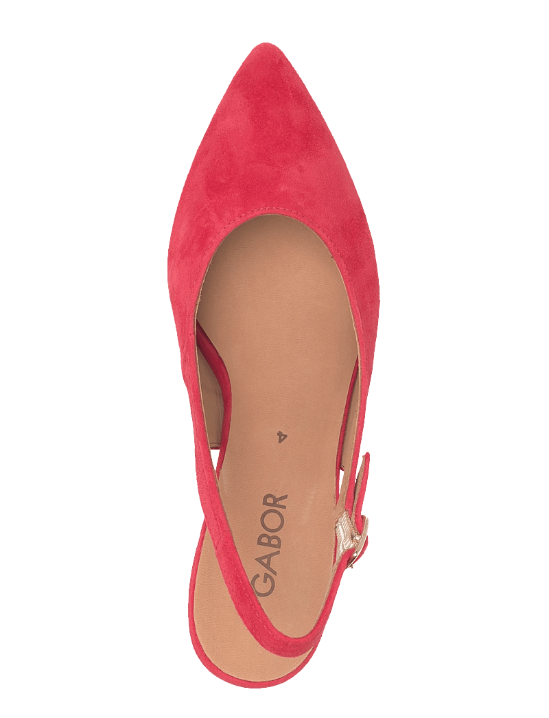 Gabor - Slingback - slingbacks mit absatz - red - 3