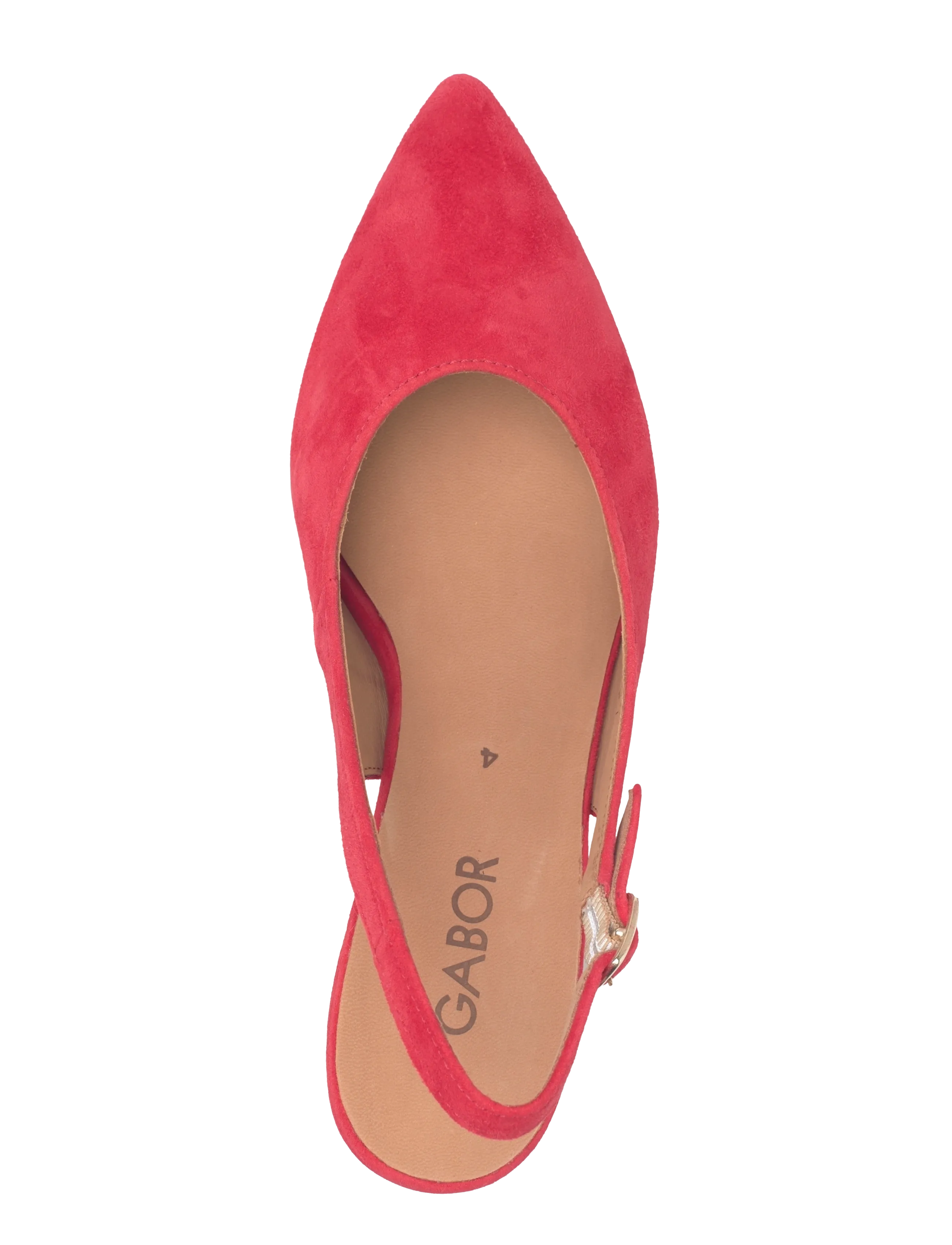 Gabor - Slingback - heeled slingbacks - red - 3