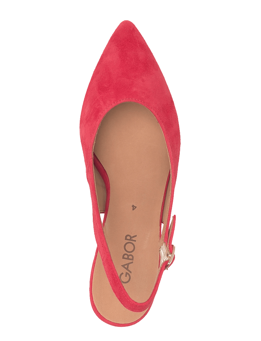 Gabor - Slingback - slingbacks mit absatz - red - 3