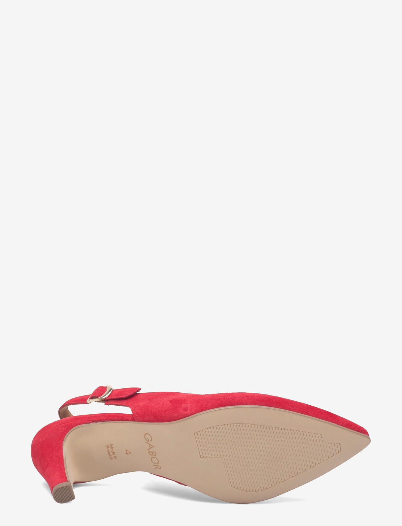 Gabor - Slingback - heeled slingbacks - red - 4
