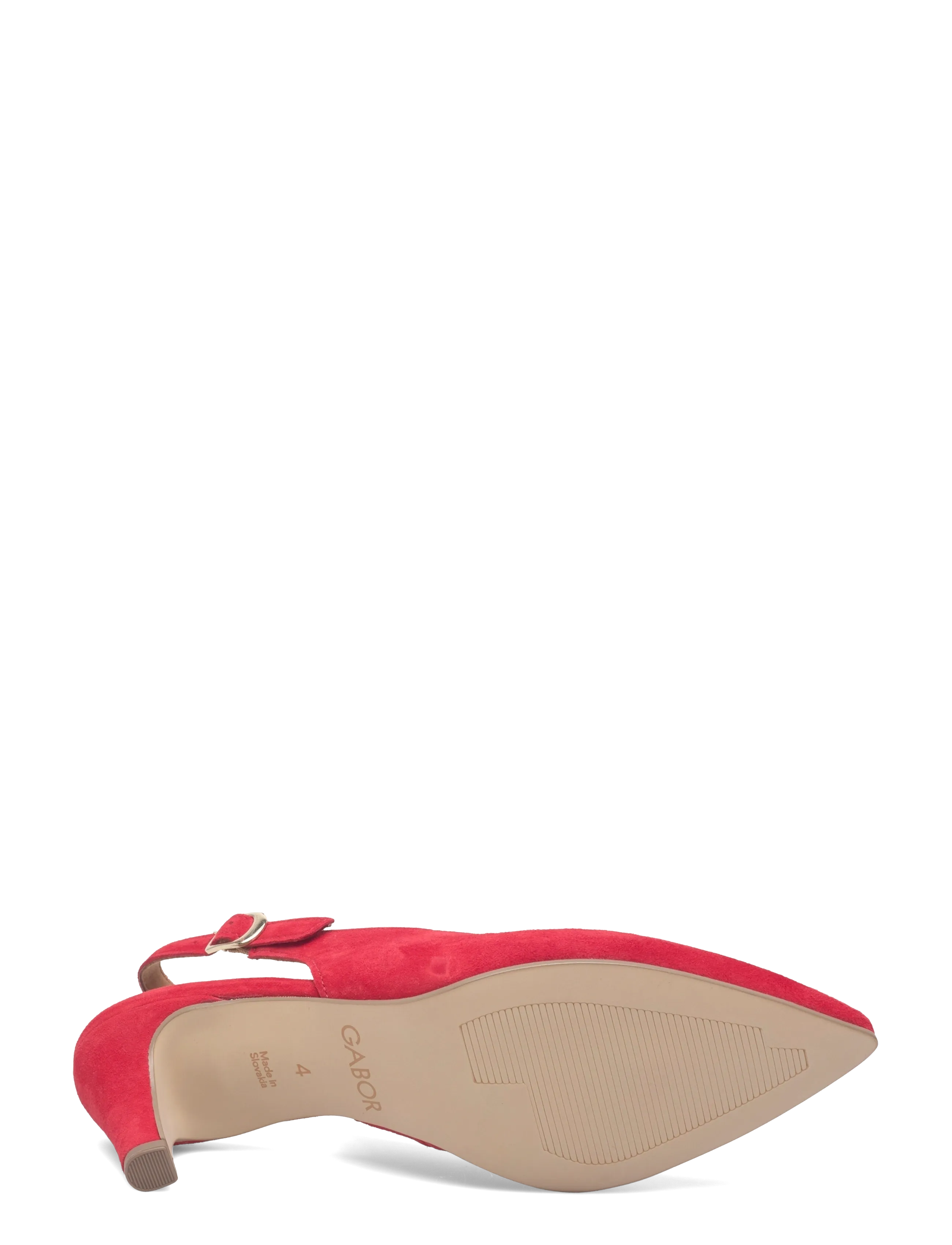 Gabor - Slingback - heeled slingbacks - red - 4