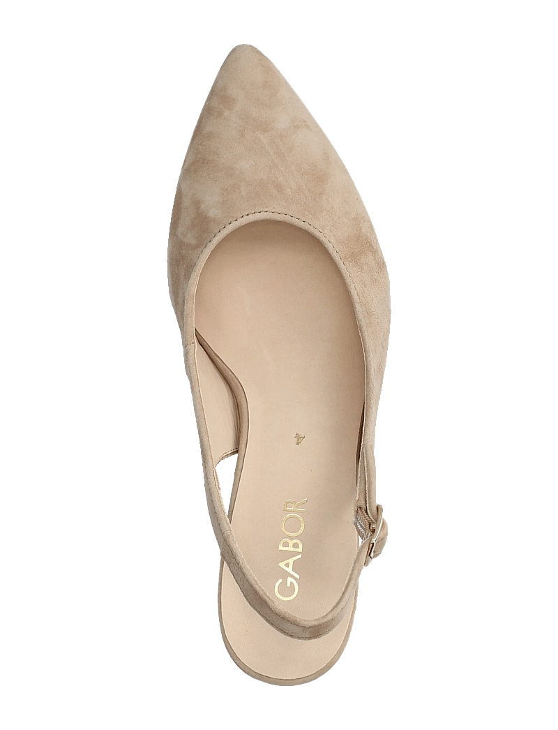 Gabor - Slingback - slingbacks mit absatz - sand - 3