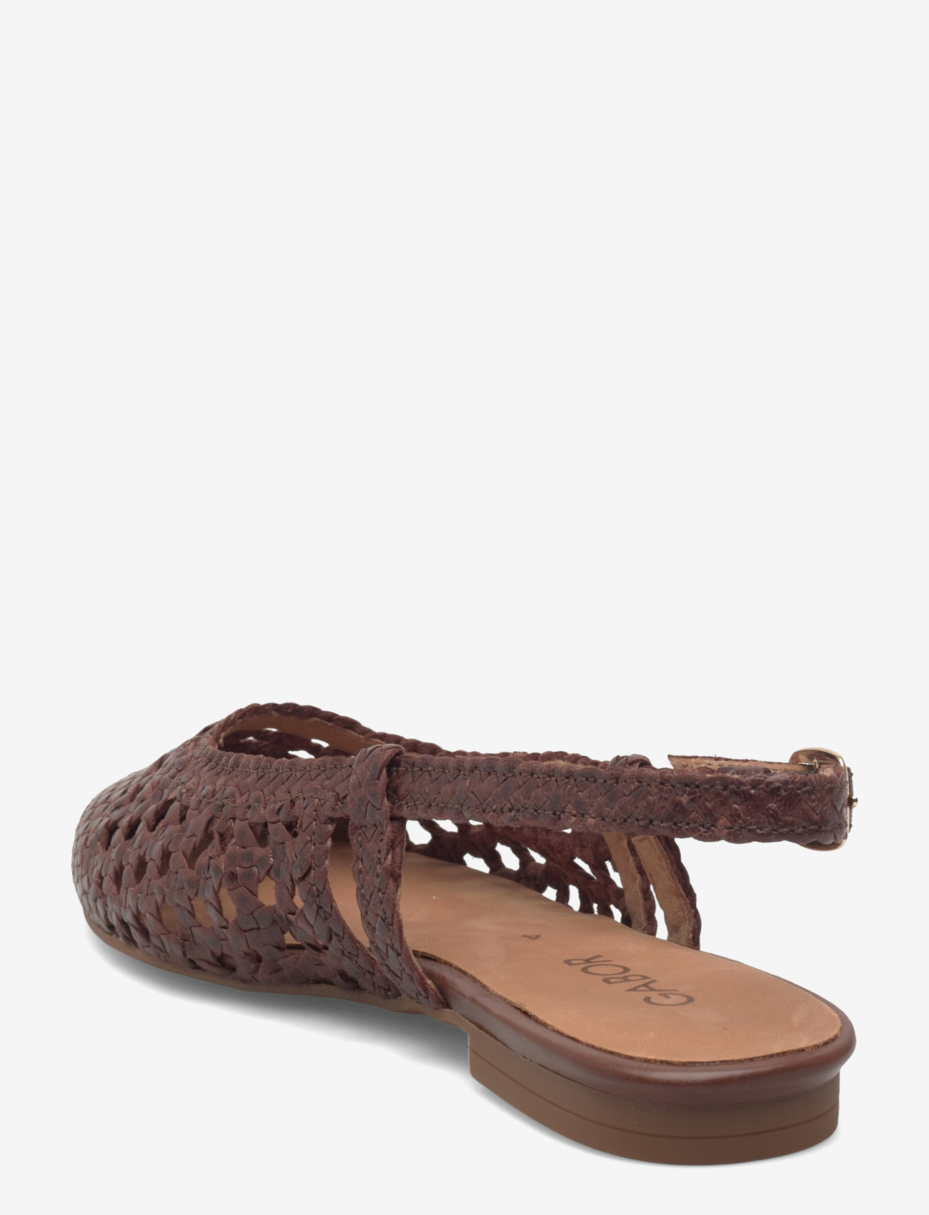 Gabor - Slingback - flat slingbacks - brown - 3