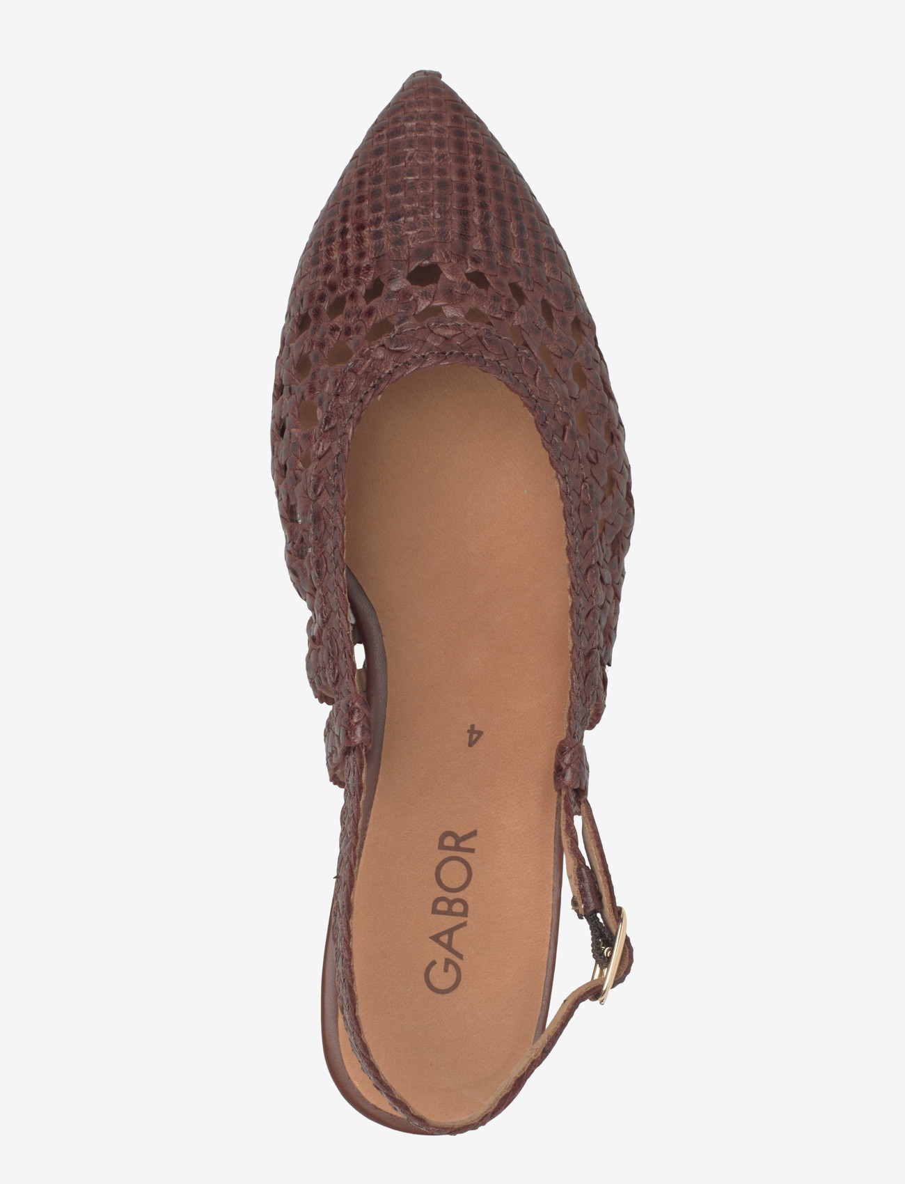 Gabor - Slingback - flat slingbacks - brown - 4