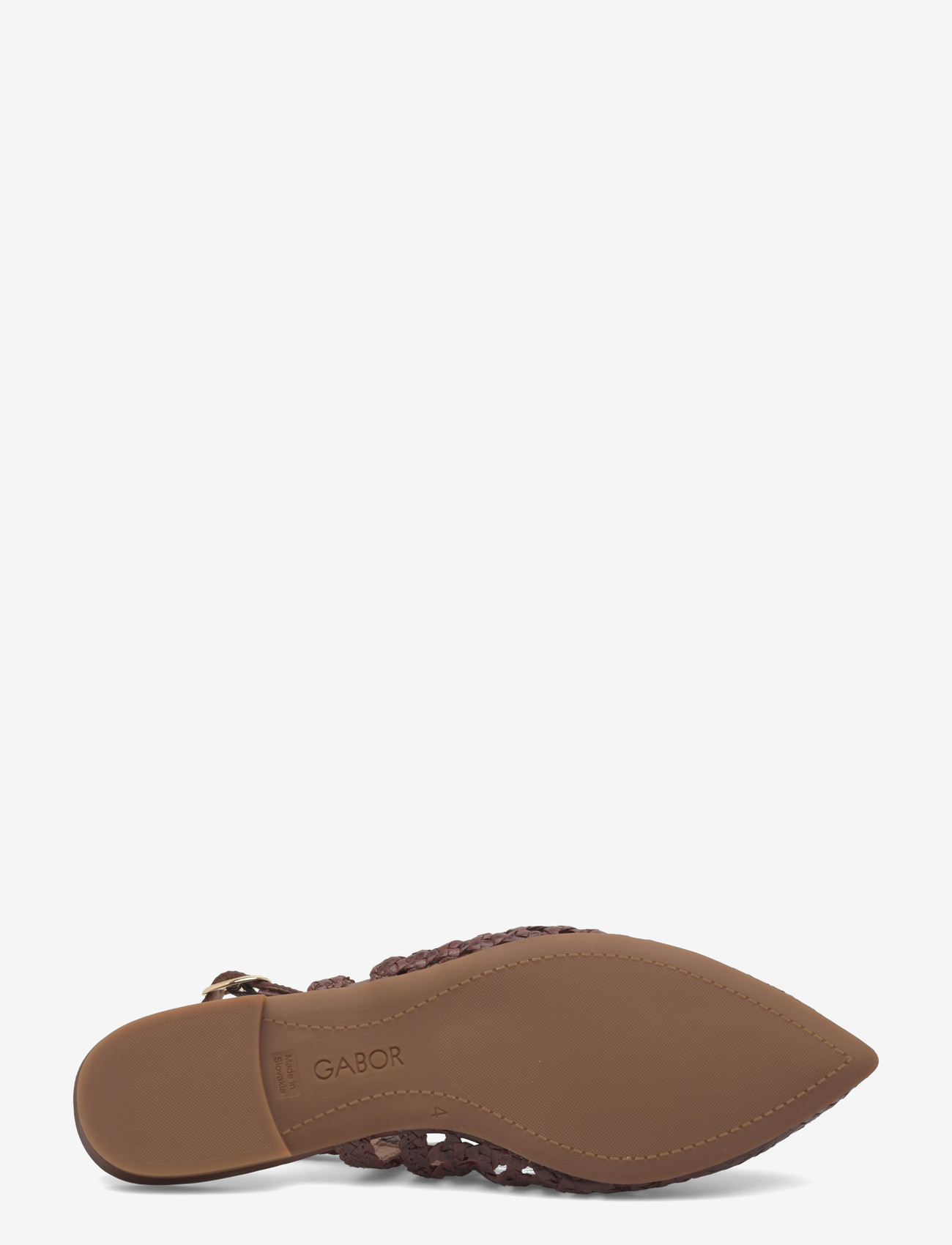 Gabor - Slingback - flat slingbacks - brown - 5