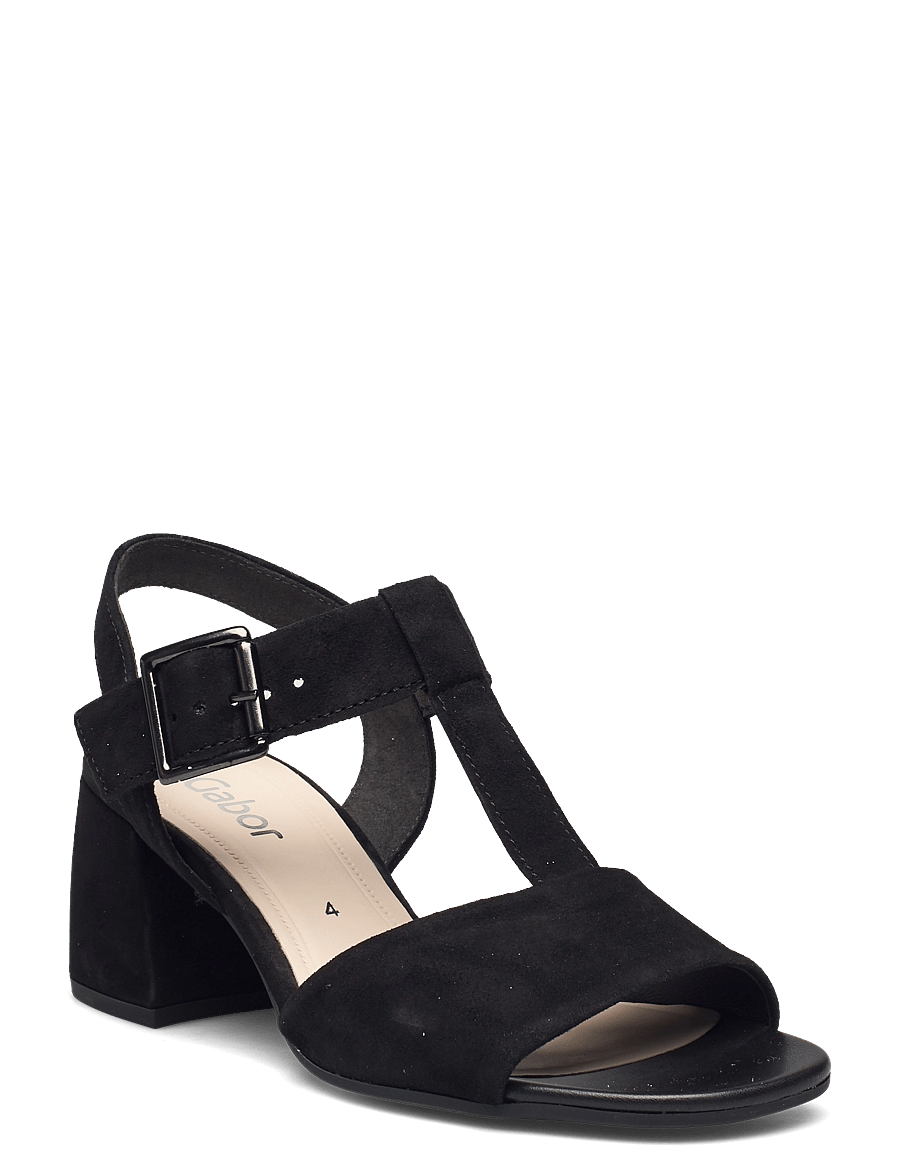 Gabor - Ankle-strap sandal - black - 0