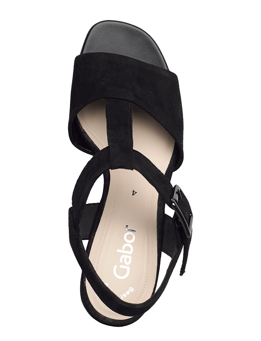 Gabor - Ankle-strap sandal - black - 3