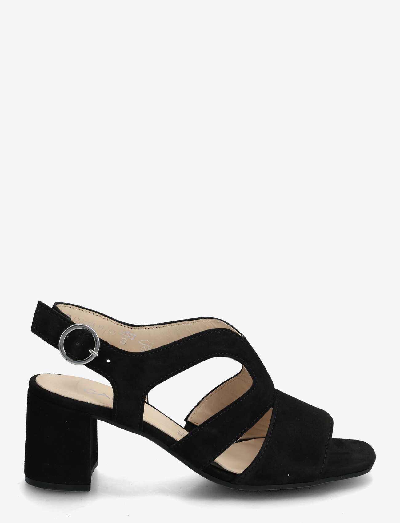 Gabor - Ankle-strap sandal - sandaler med hæl - black - 1