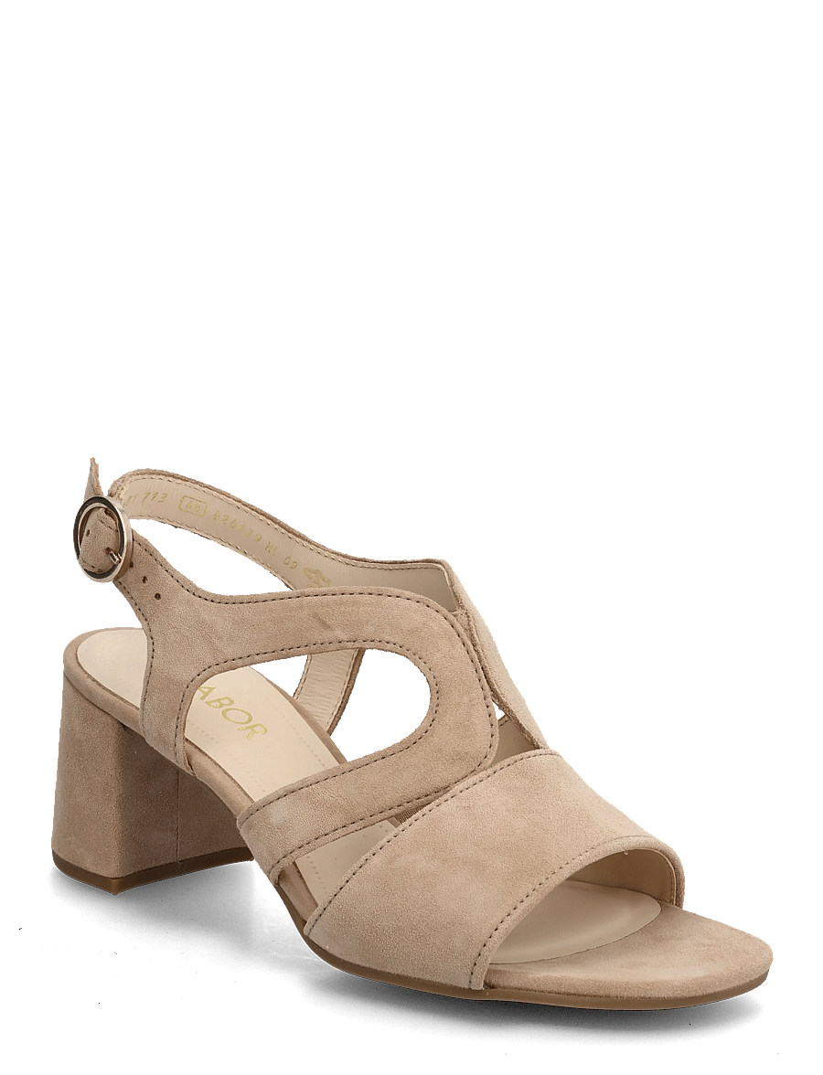 Gabor - Ankle-strap sandal - sandaletten - sand - 0