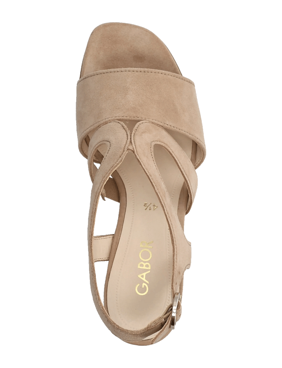 Gabor - Ankle-strap sandal - sandaletten - sand - 3