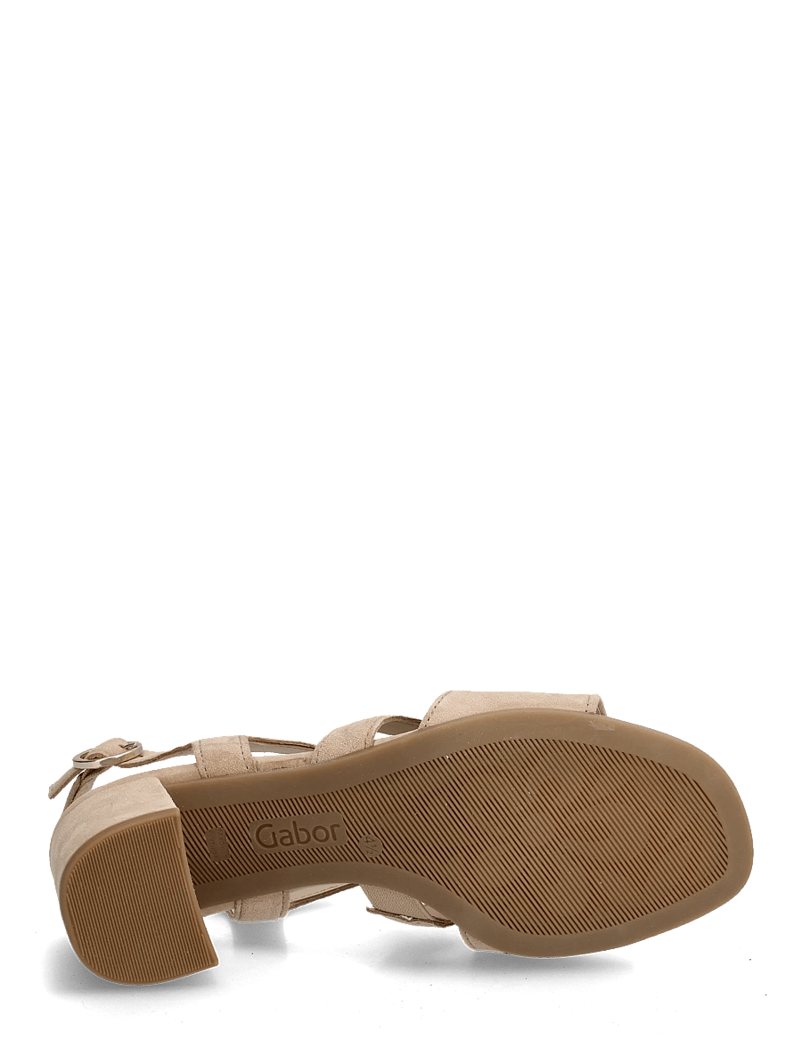 Gabor - Ankle-strap sandal - sandaletten - sand - 4