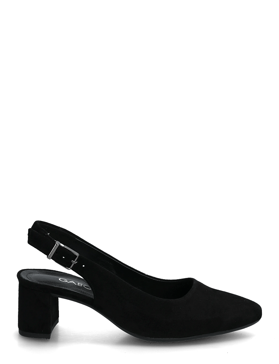 Gabor - Slingback - slingbacks med hæle - black - 1