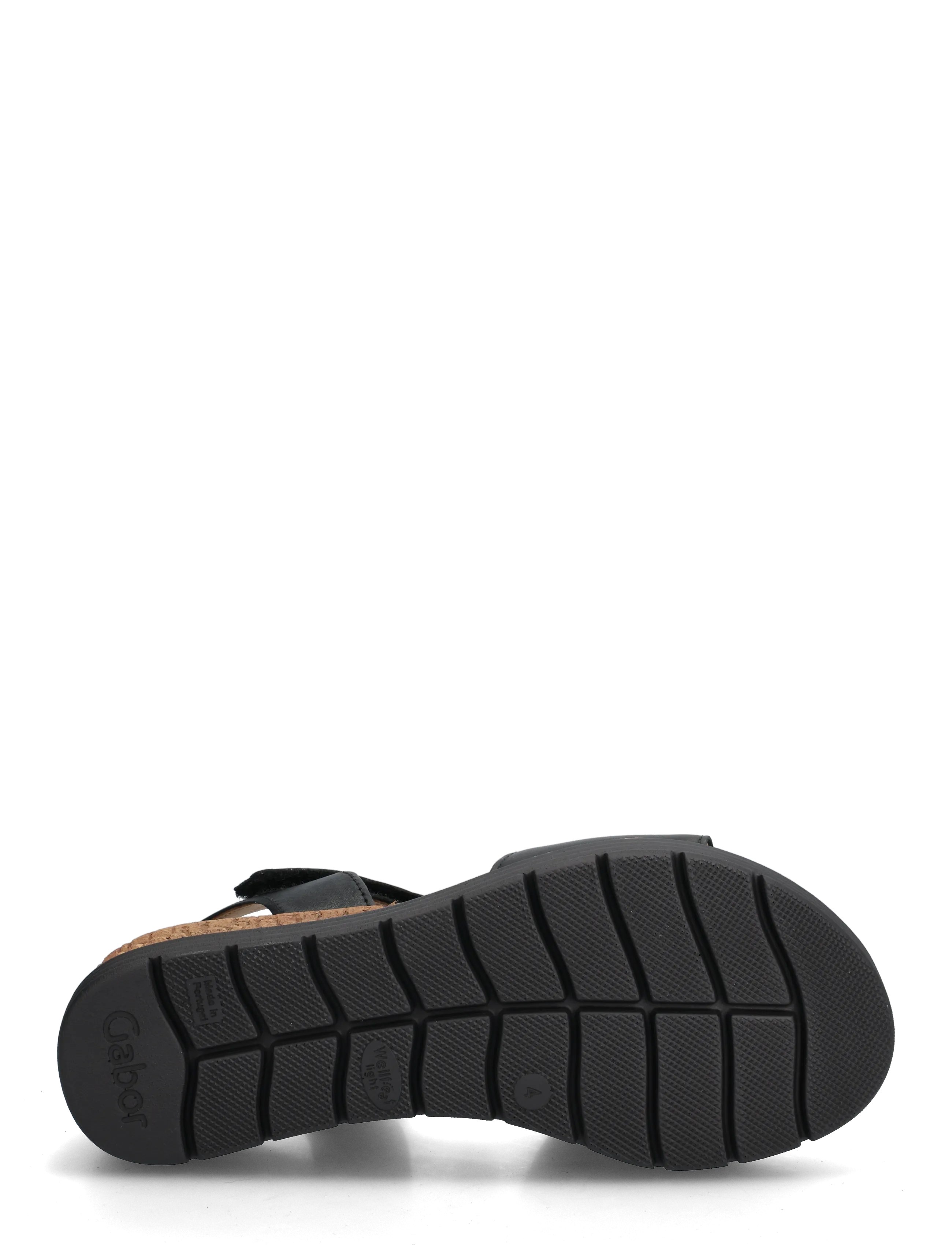 Gabor - Wedge sandal - platvormkingad - black - 4