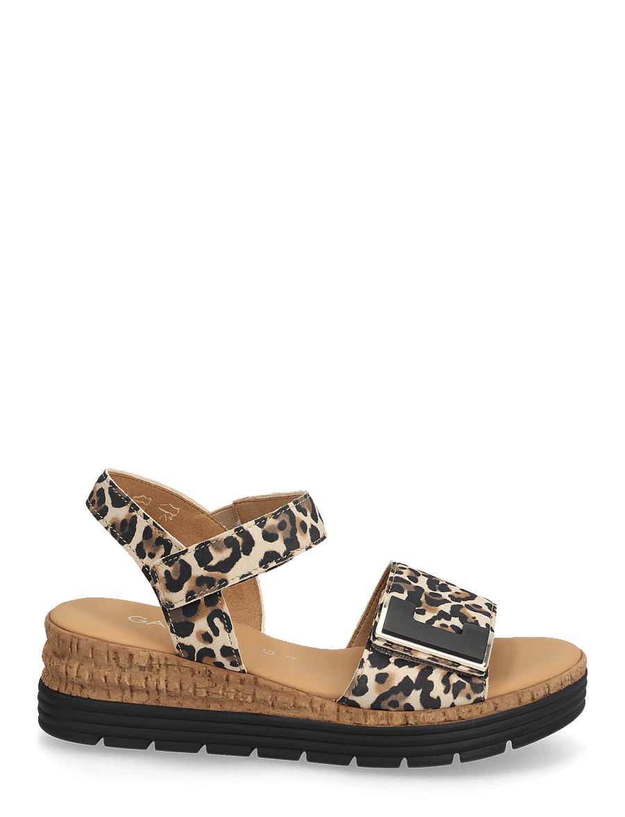 Gabor - Wedge sandal - sandaler med hæl - leopard - 1