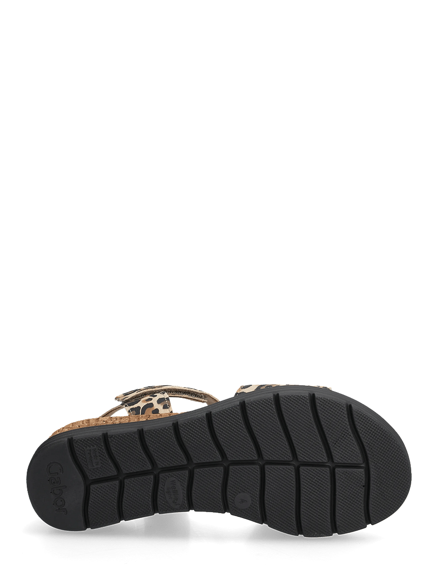 Gabor - Wedge sandal - sandaler med hæl - leopard - 4