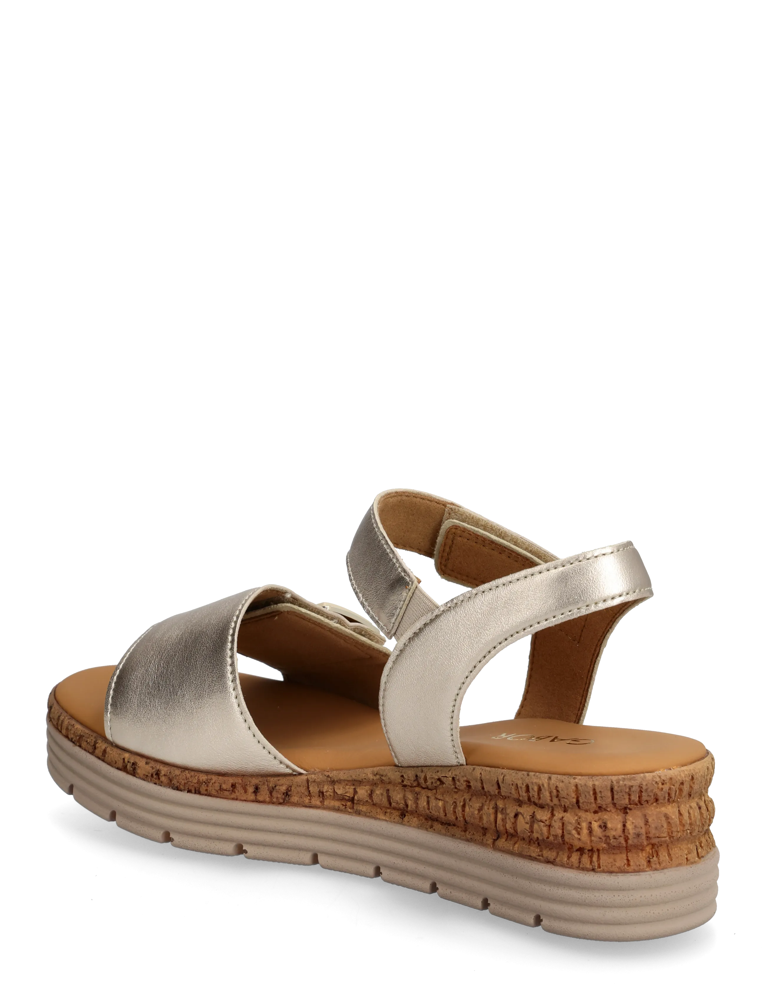 Gabor - Wedge sandal - sandaler med hæl - soft gold - 2