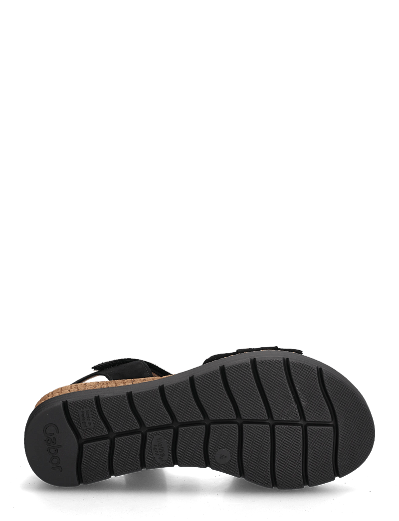 Gabor - Wedge sandal - plateau-sandalen - black - 4