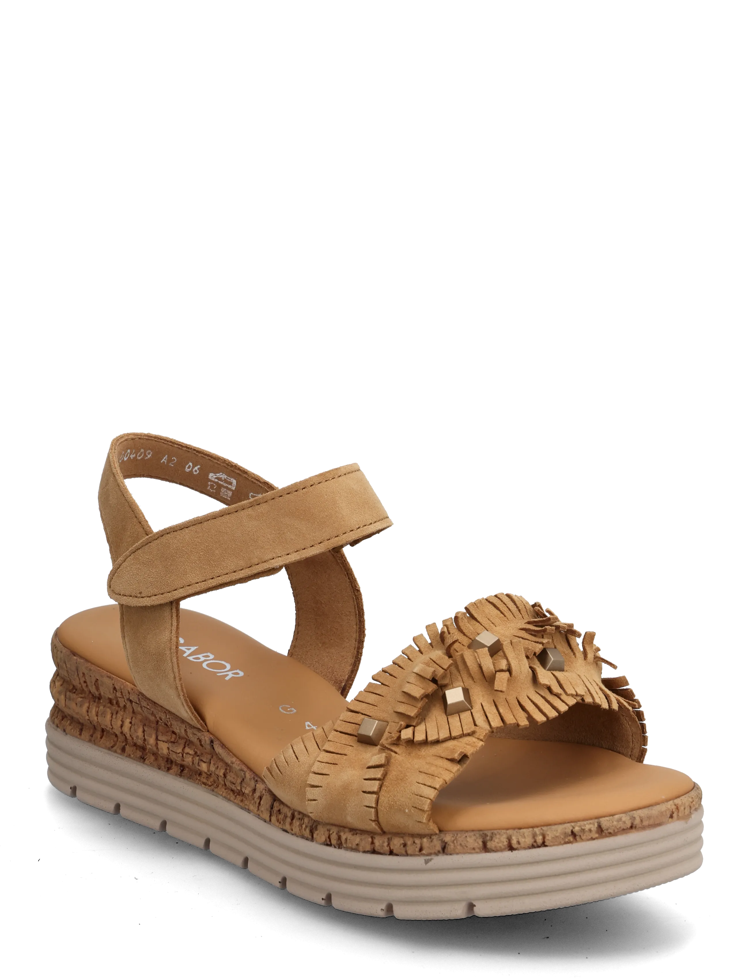 Gabor Wedge Sandal, 40.5, Sandals, Braun - Platform Frauen