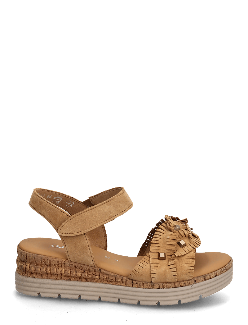 Gabor - Wedge sandal - plateau-sandalen - cognac - 1