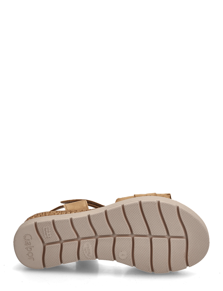 Gabor - Wedge sandal - plateau-sandalen - cognac - 4