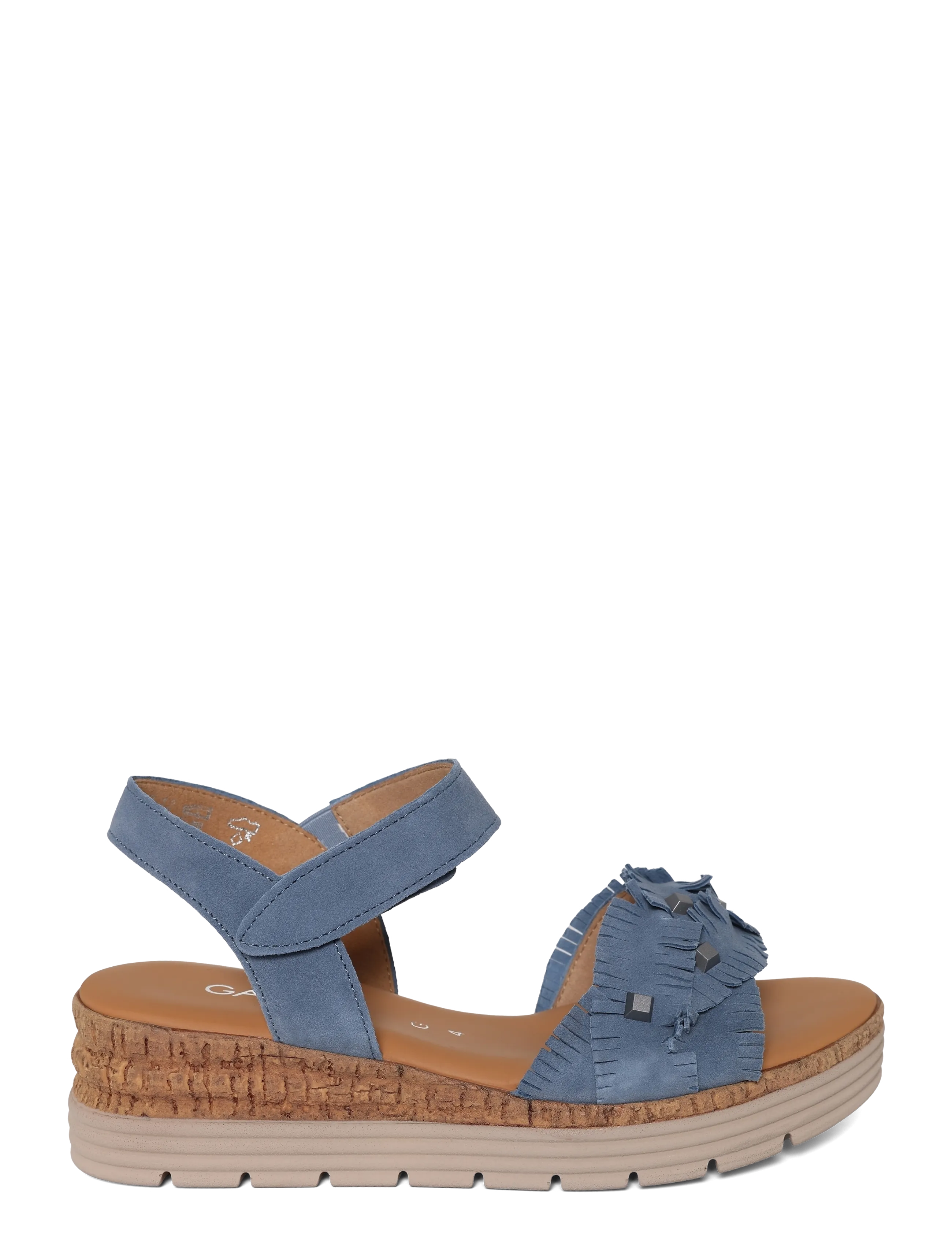 Gabor - Wedge sandal - platåsandaler - jeans blue - 2