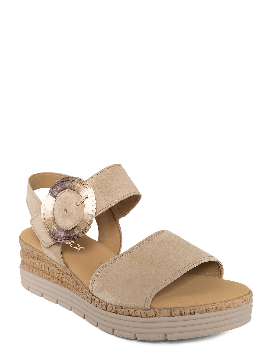 Gabor - Wedge sandal - sand - 0