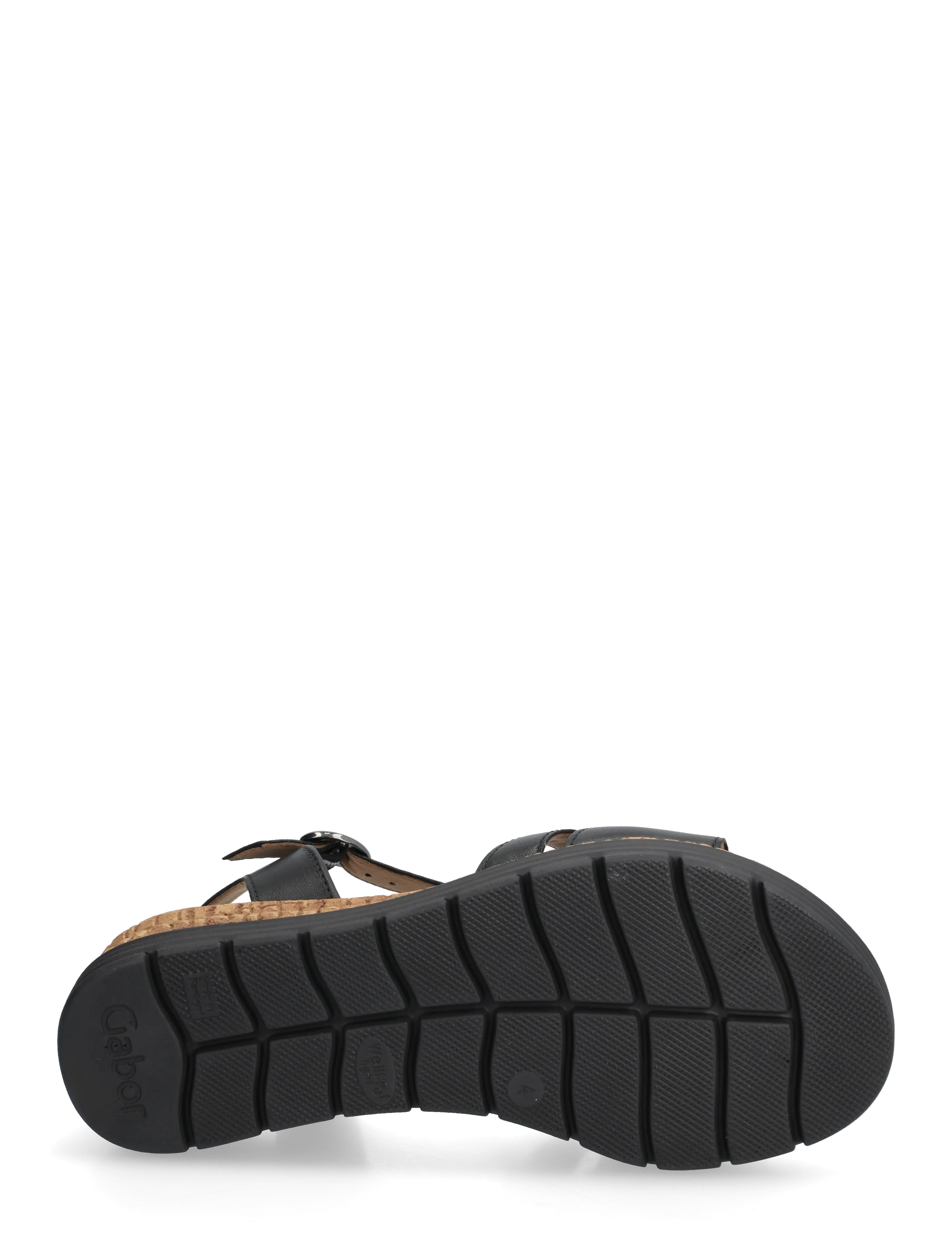 Gabor - Wedge sandal - plateau-sandalen - black - 4
