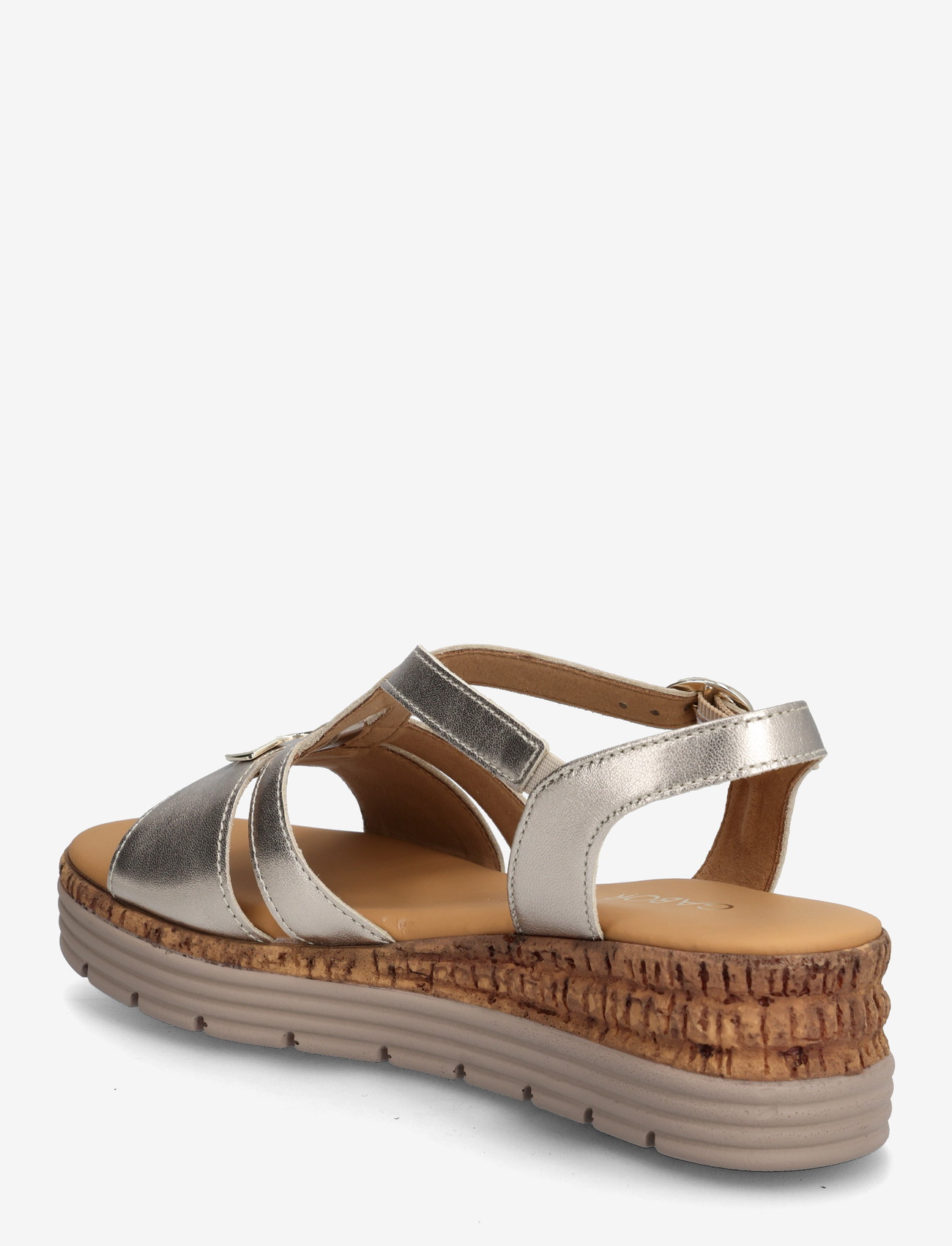 Gabor - Wedge sandal - platvorm sandaalid - soft gold - 2