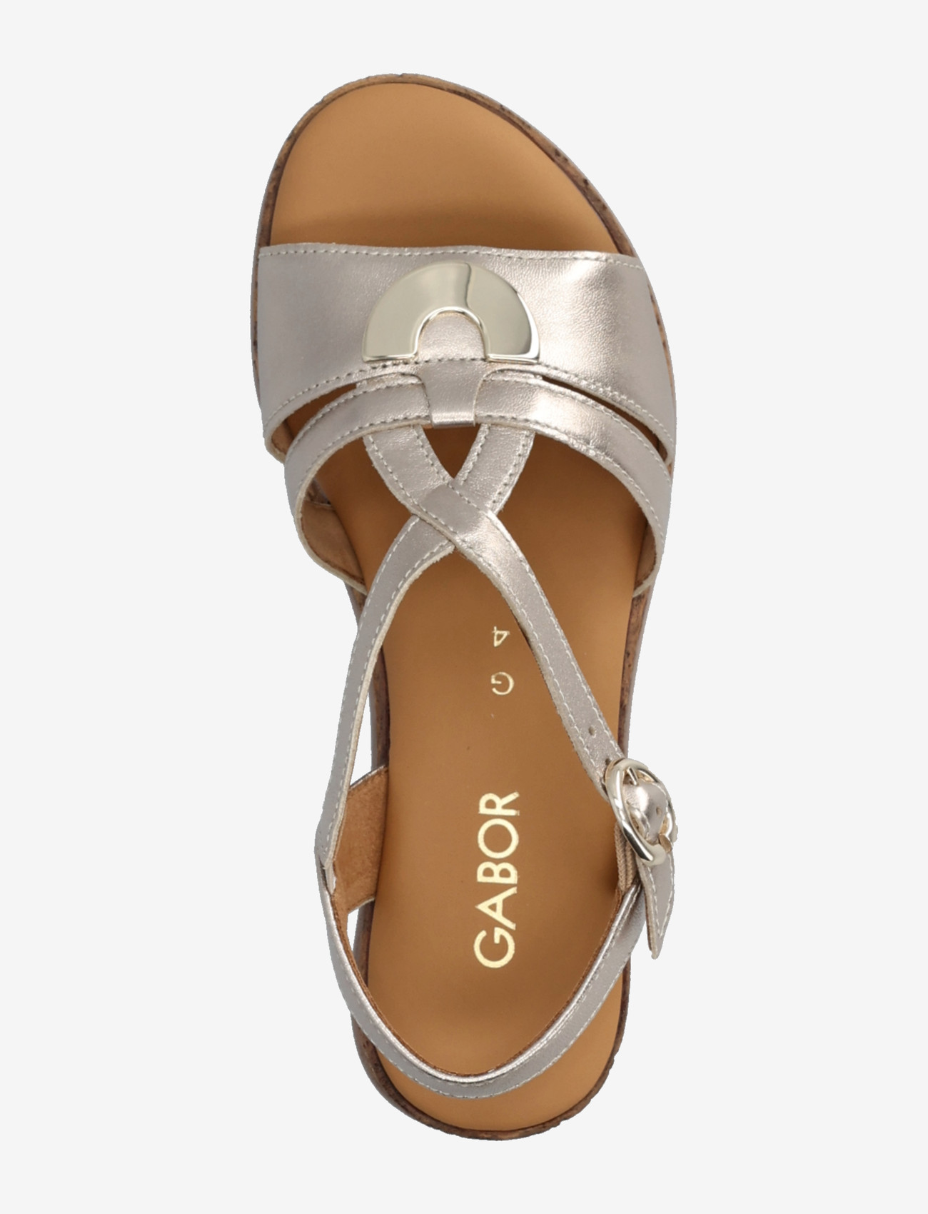 Gabor - Wedge sandal - platvorm sandaalid - soft gold - 3