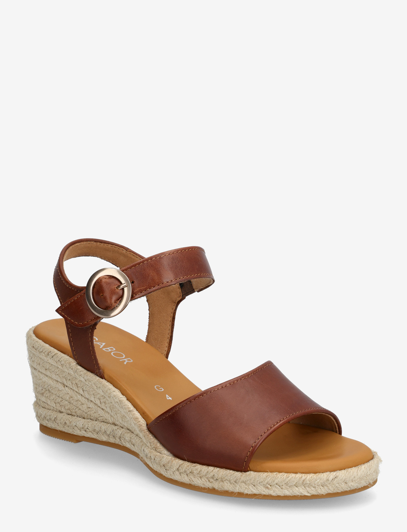 Gabor - Wedge sandal - kontsaga espadrillid - cognac - 0